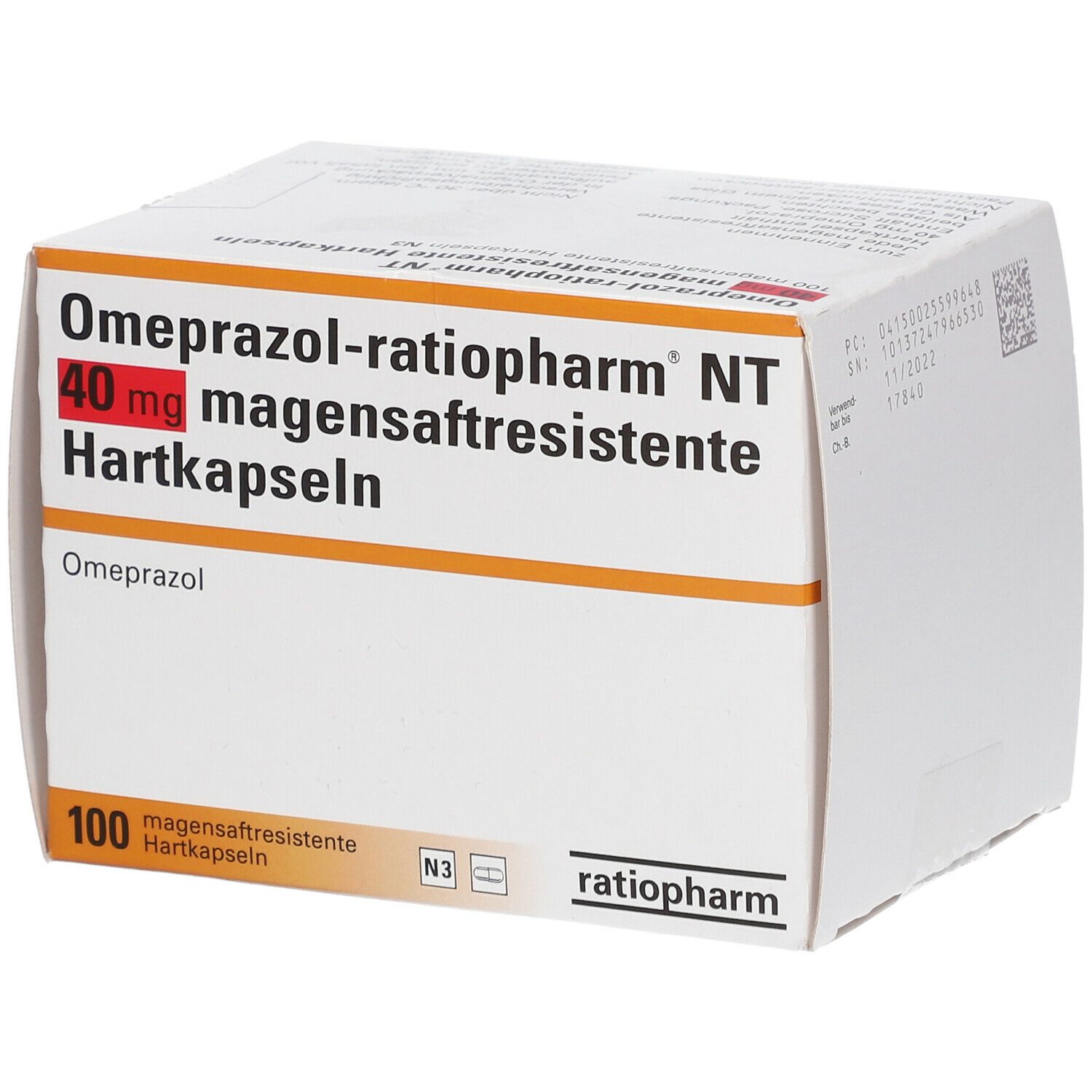 Omeprazol-ratiopharm® NT 40 mg