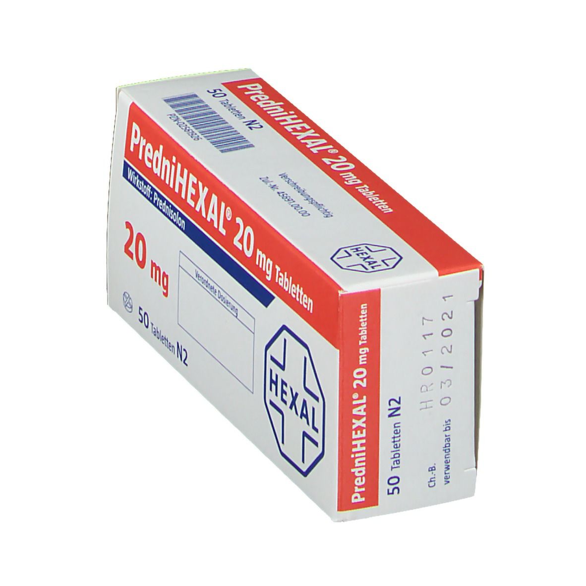 Prednihexal 20 mg Tabletten