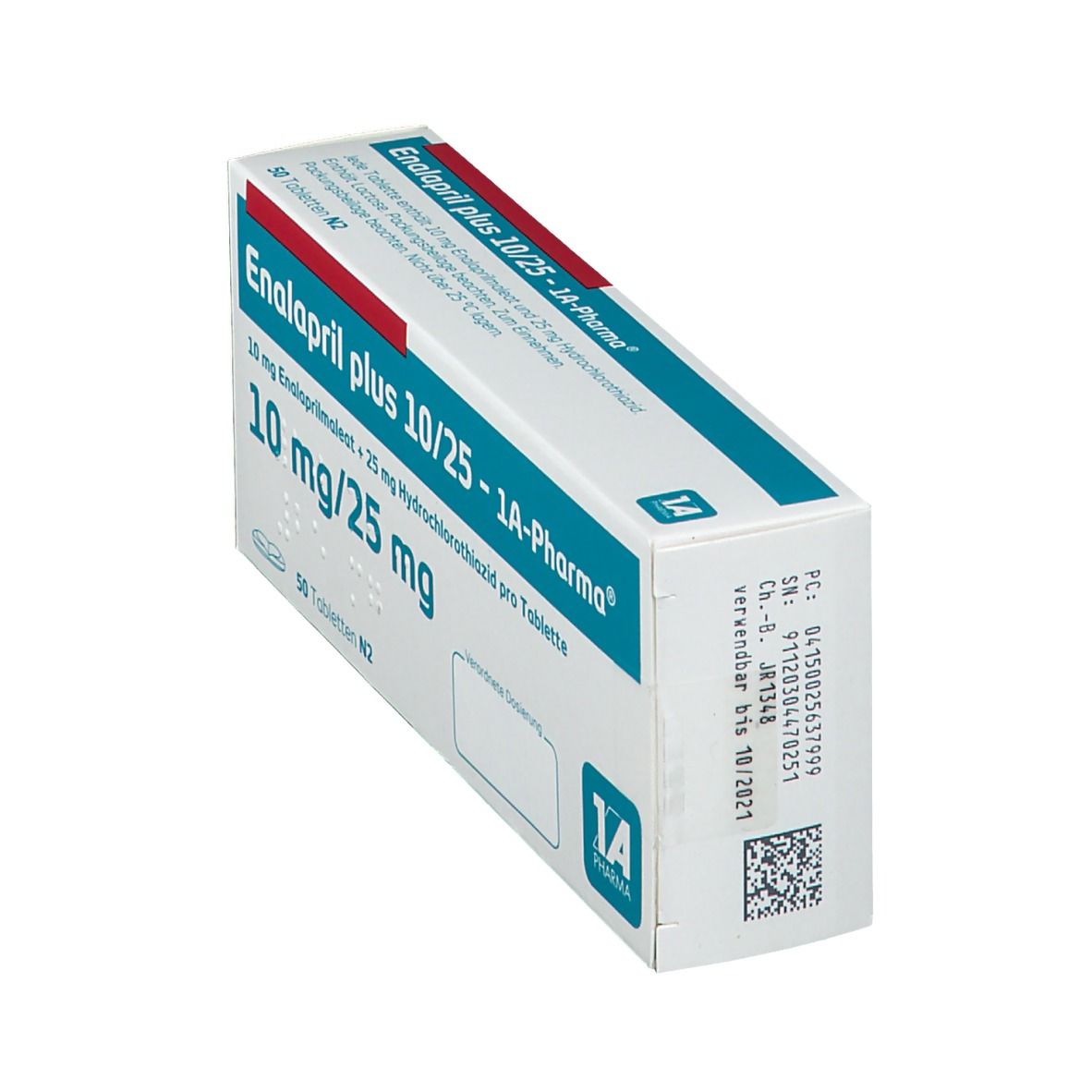 Enalapril plus 10/25-1A Pharma Tabletten 50 St