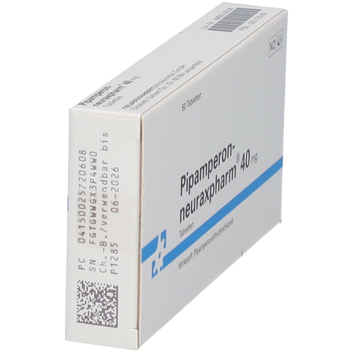 PIPAMPERON-neuraxpharm 40 mg Tabletten 50 St