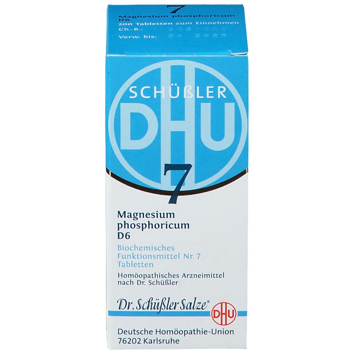 DHU Biochemie 7 Magnesium phosphoricum D6