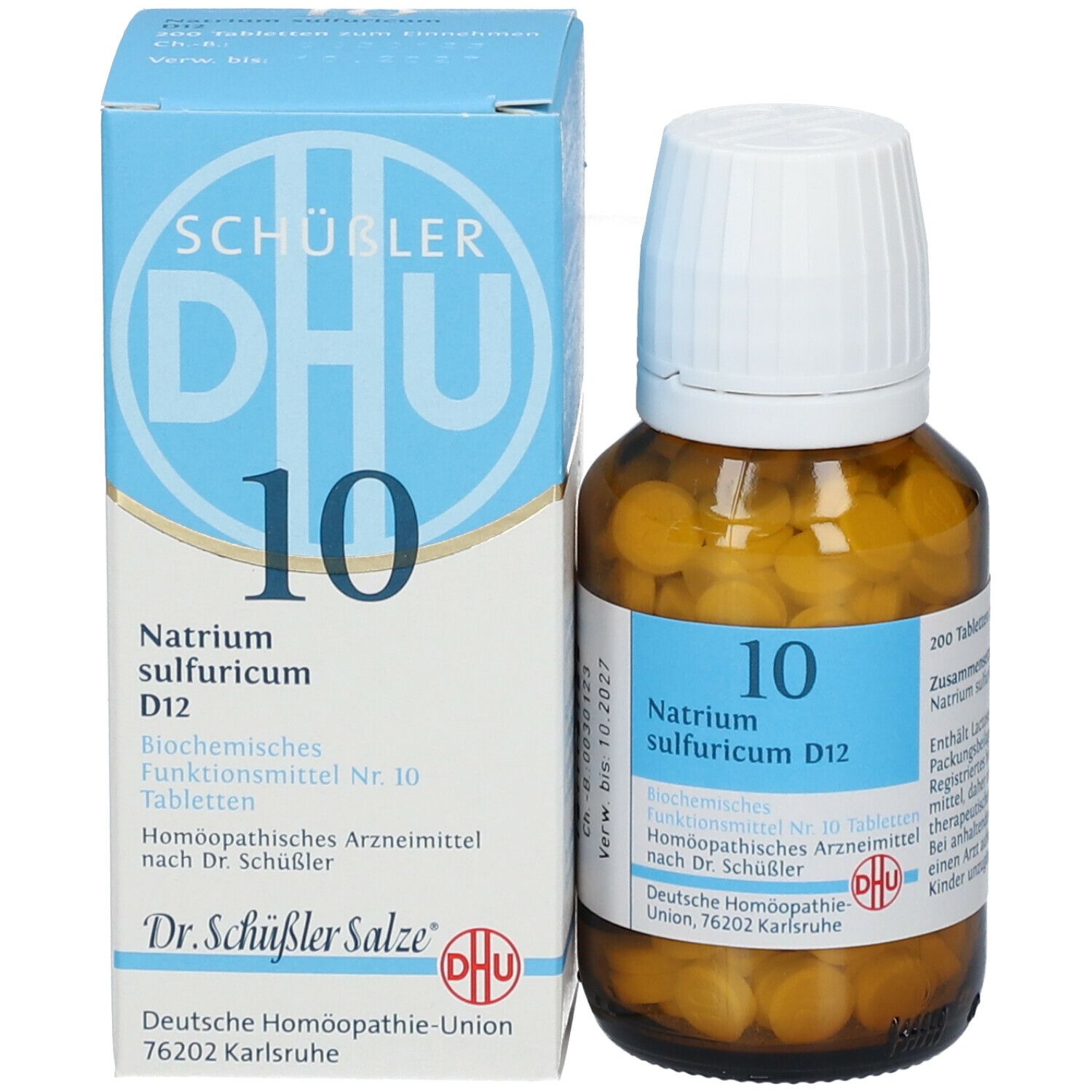 DHU Biochemie 10 Natrium sulfuricum D12