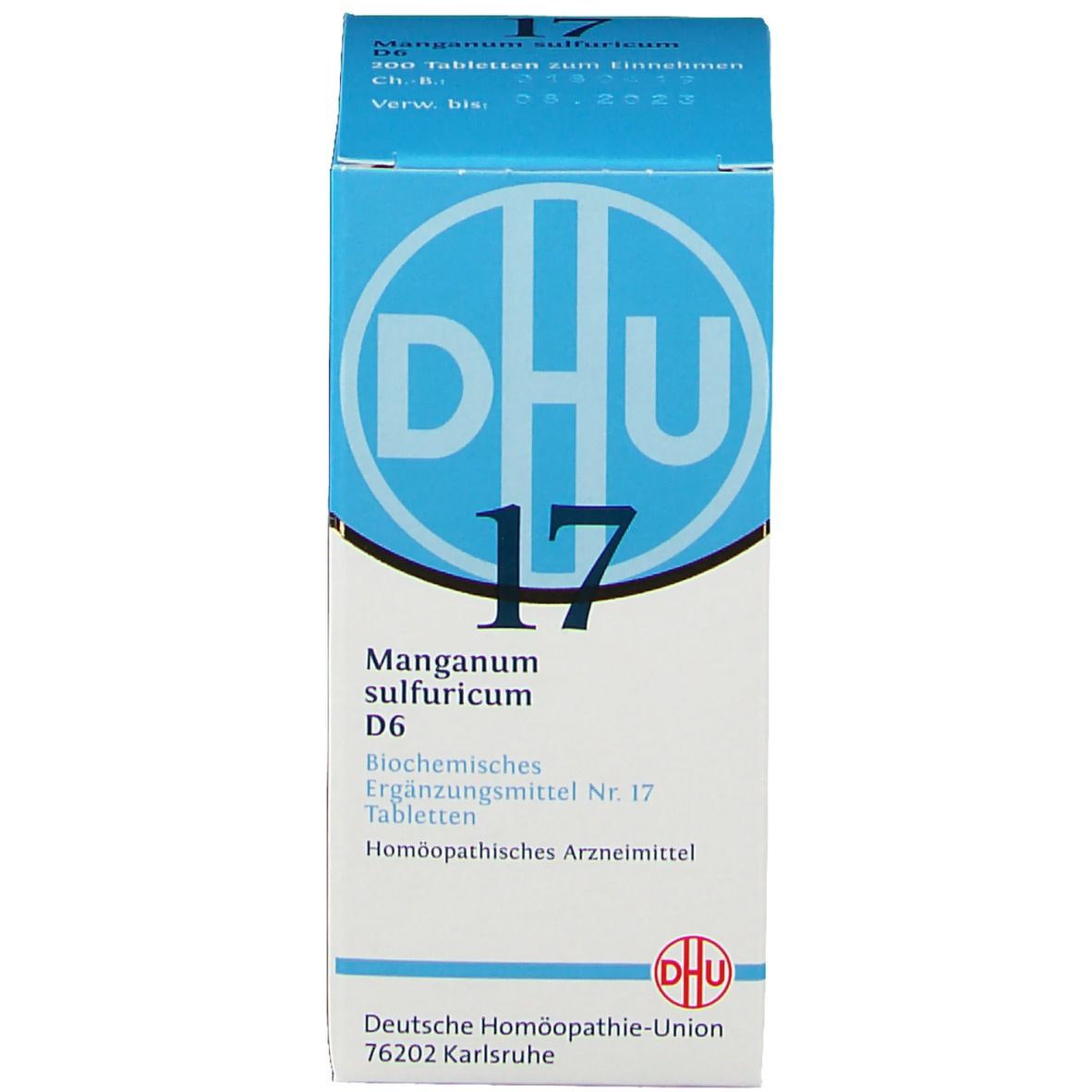 DHU Biochemie 17 Manganum sulfuricum D6