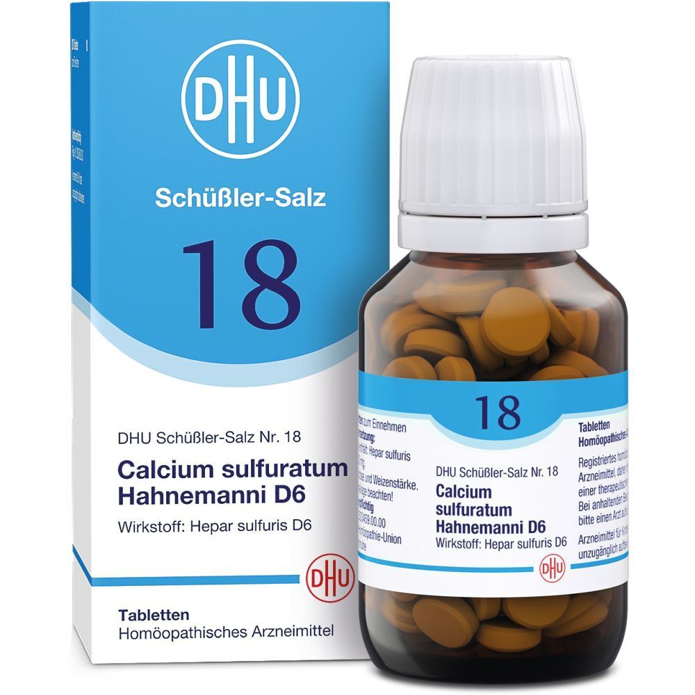 DHU Schüßler-Salz Nr. 18 Calcium sulfuratum Hahnemanni D6 Tabletten