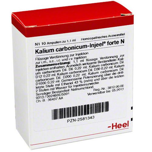 Kalium Carbonicum Injeel® forte N Ampullen