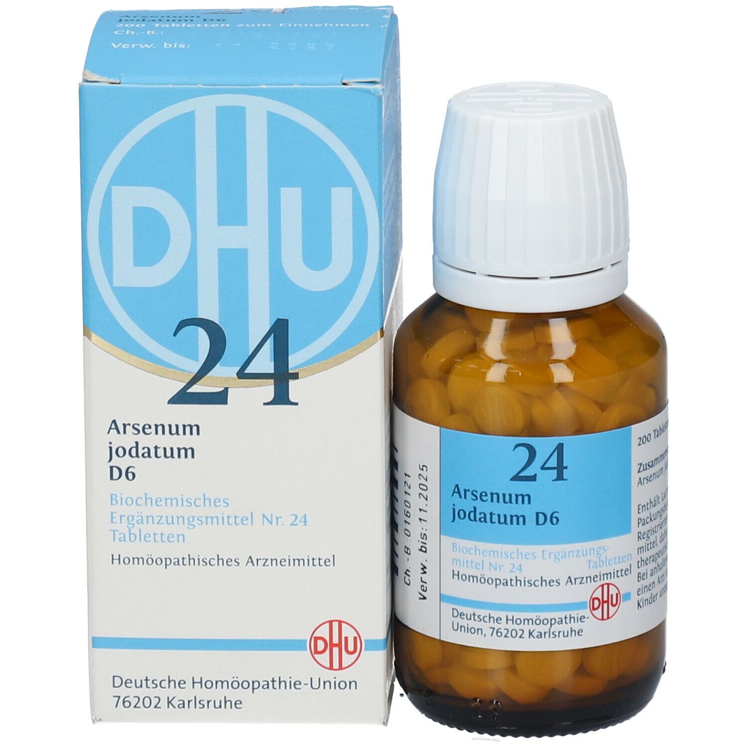 DHU Biochemie 24 Arsenum jodatum D6