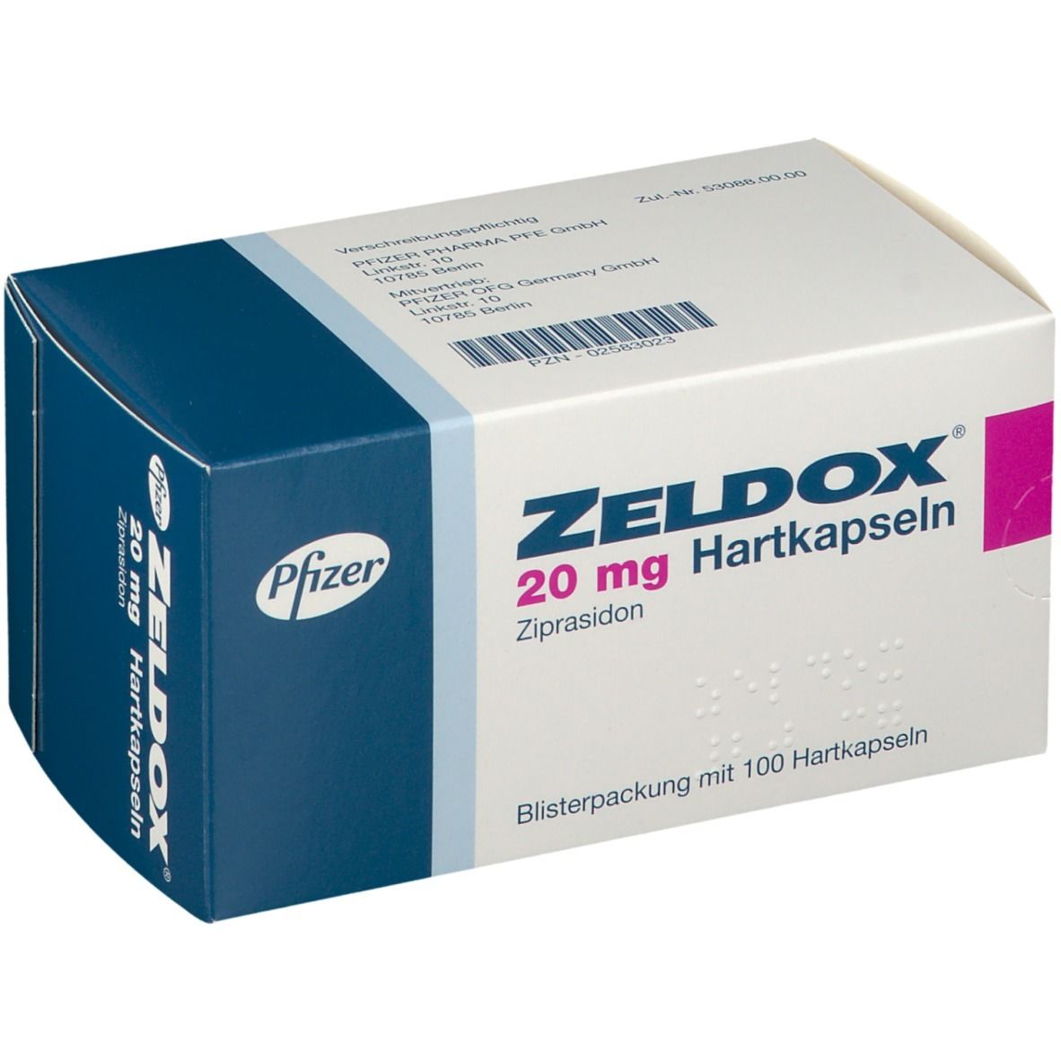 Zeldox® 20 mg