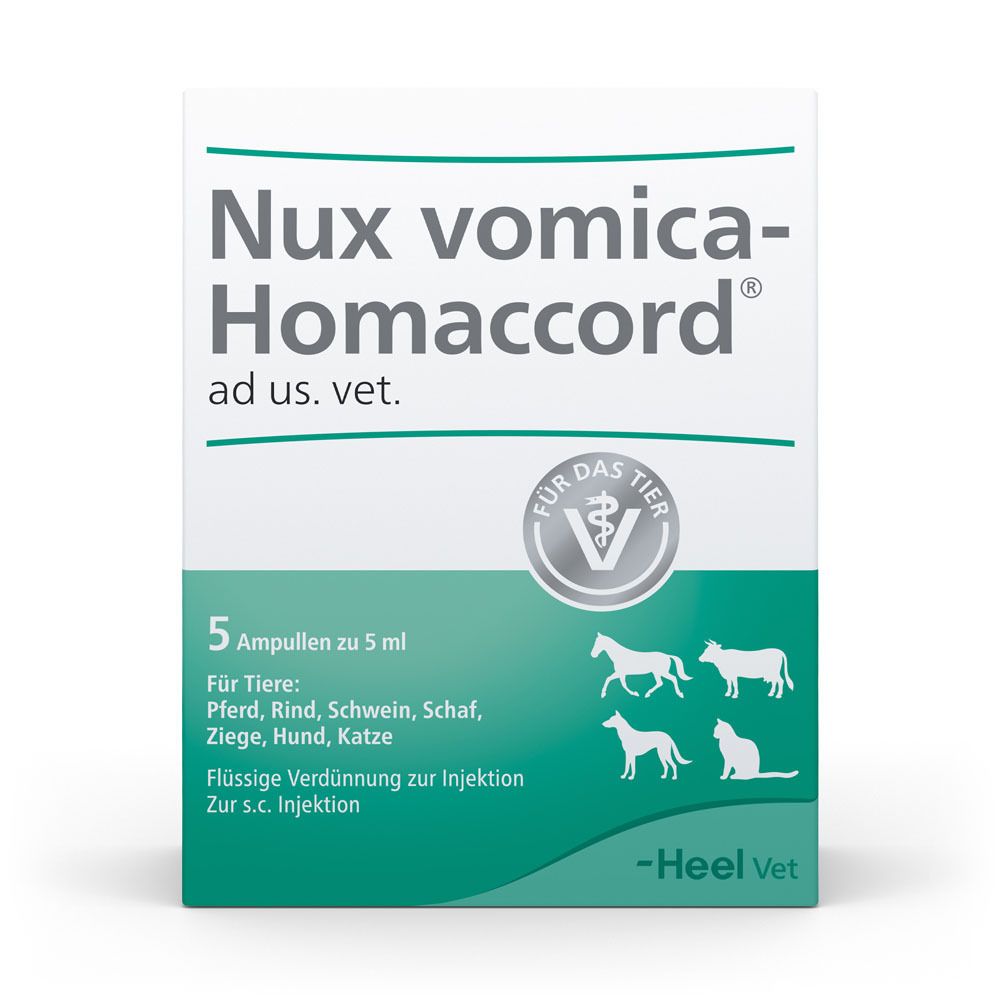 Nux vomica-Homaccord® ad.us.vet. Ampullen