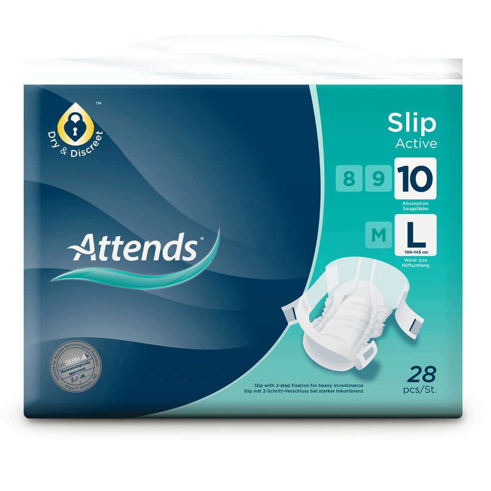 Attends® Slip Active 10 L