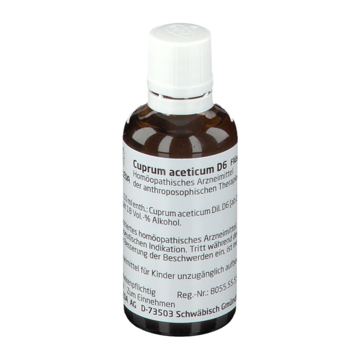 Cuprum Aceticum D6 Dilution