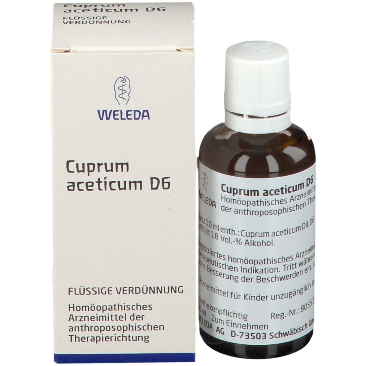 Cuprum Aceticum D6 Dilution