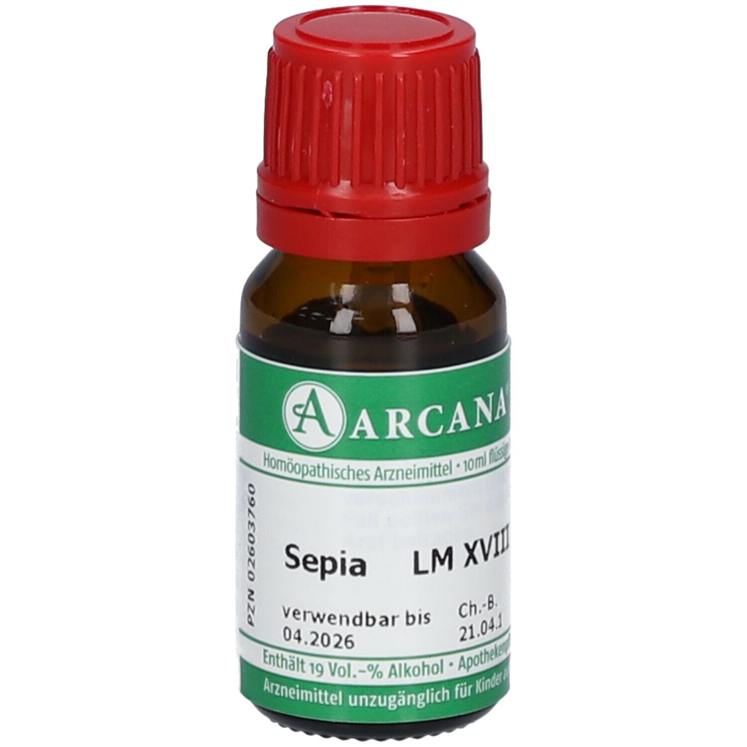 Sepia Arcana LM 18 Dilution