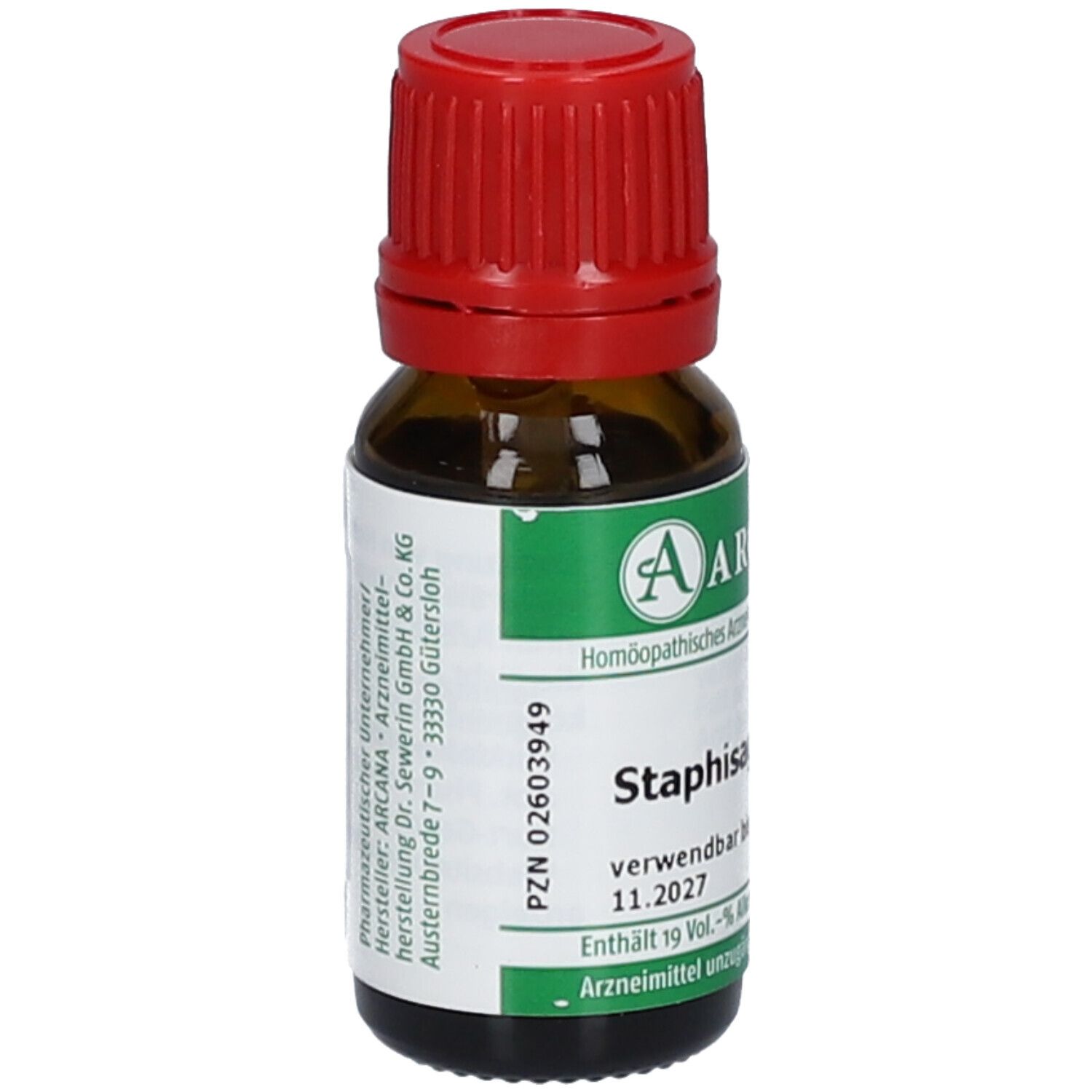 Staphisagria Arcana LM 6 Dilution