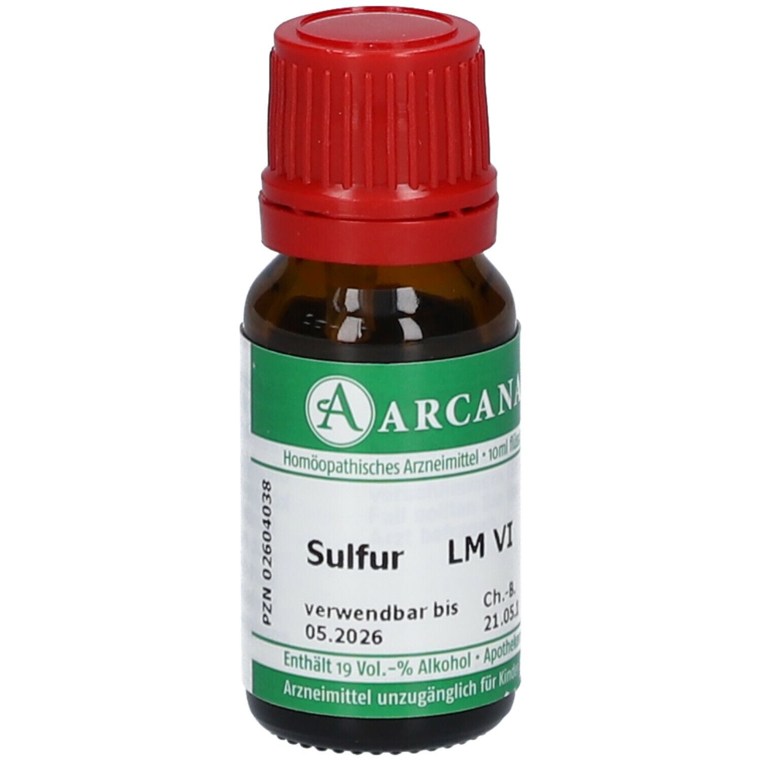 Sulfur Arcana LM 6 Dilution