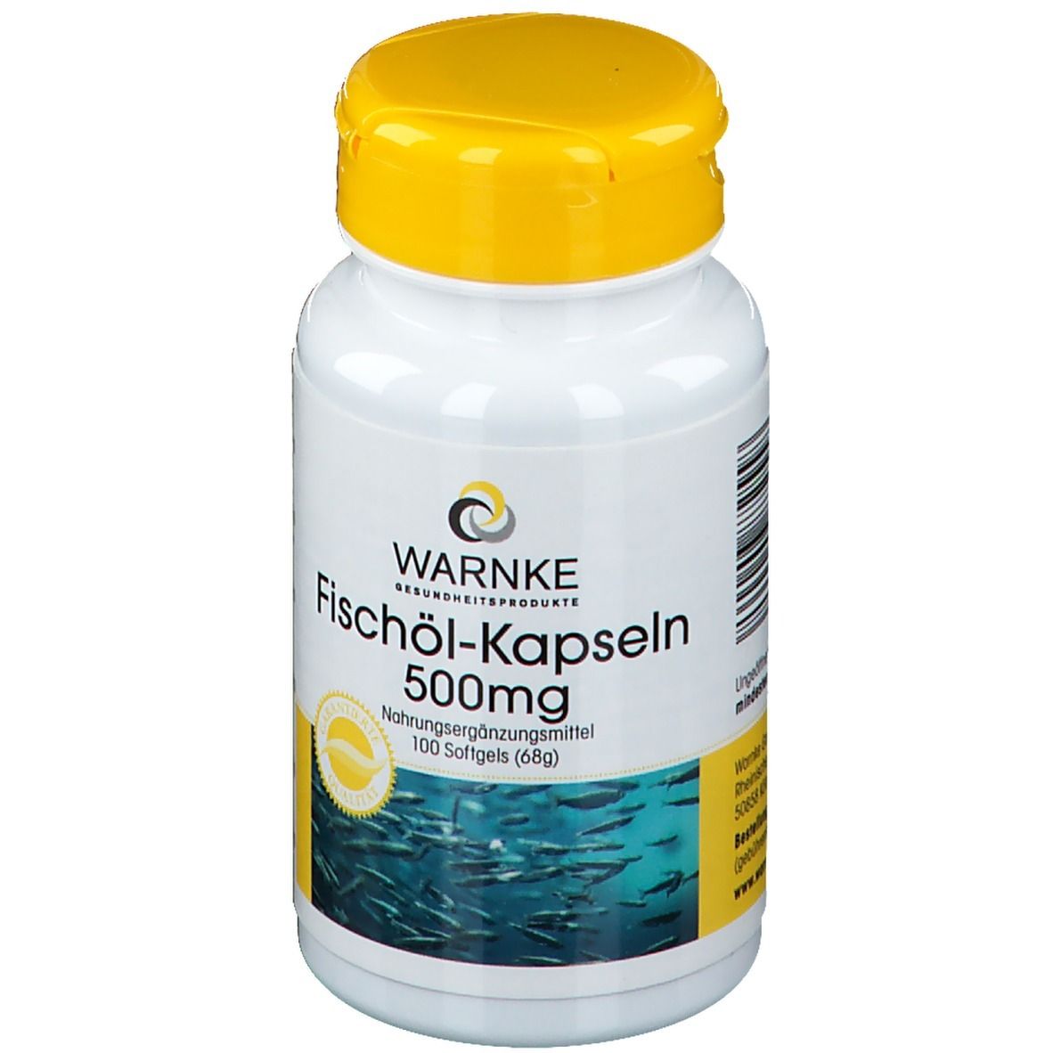 WARNKE Fischöl-Kapseln 500 mg