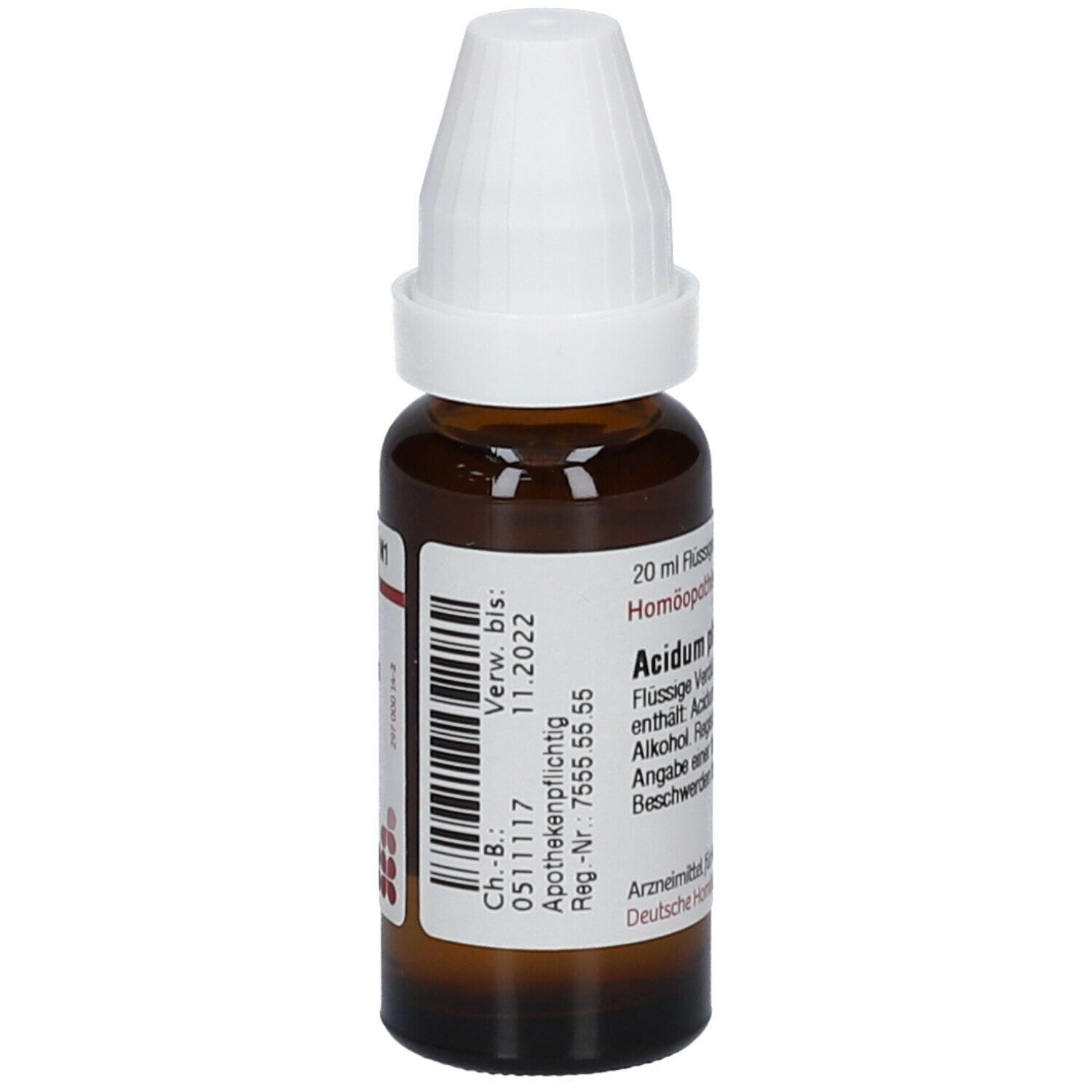 Acidum Phosphoricum D 2 Dilution 20 ml