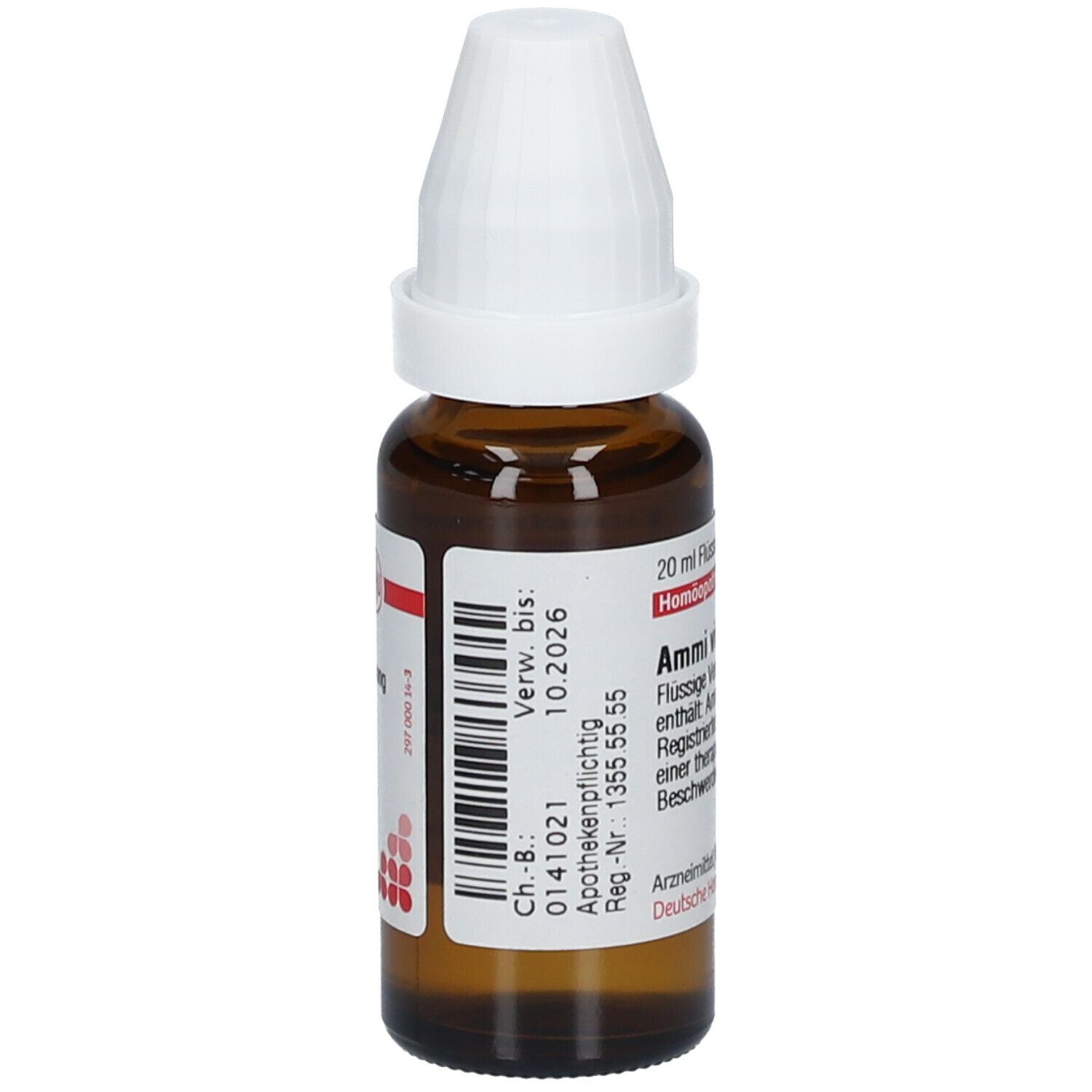 Ammi Visnaga D 4 Dilution 20 ml