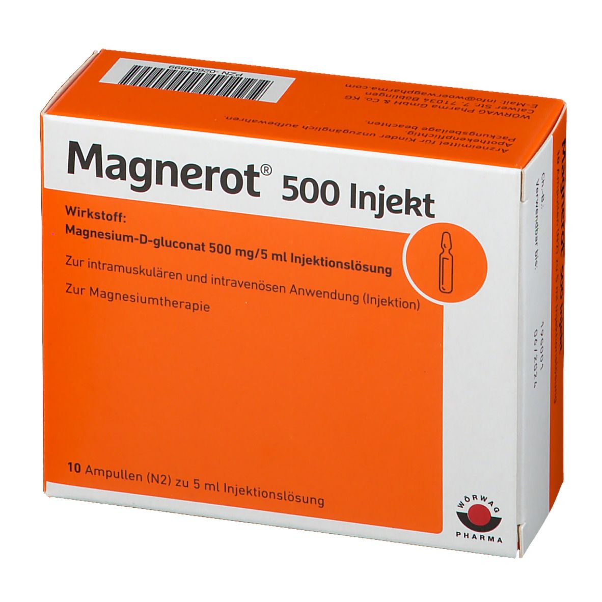 Magnerot® 500 Injekt 10x5 ml - shop-apotheke.com