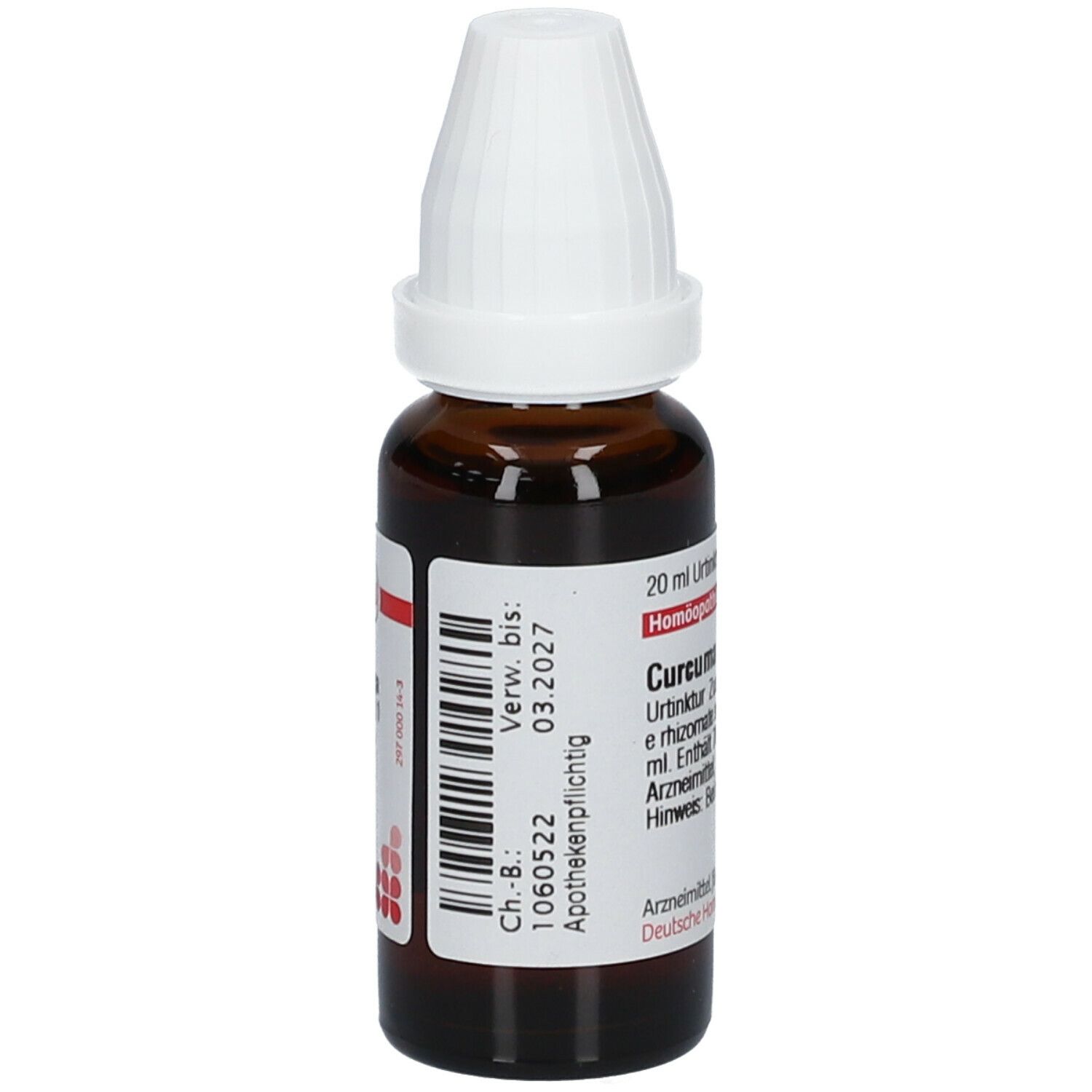 Curcuma Longa Urtinktur D 1 20 ml Dilution