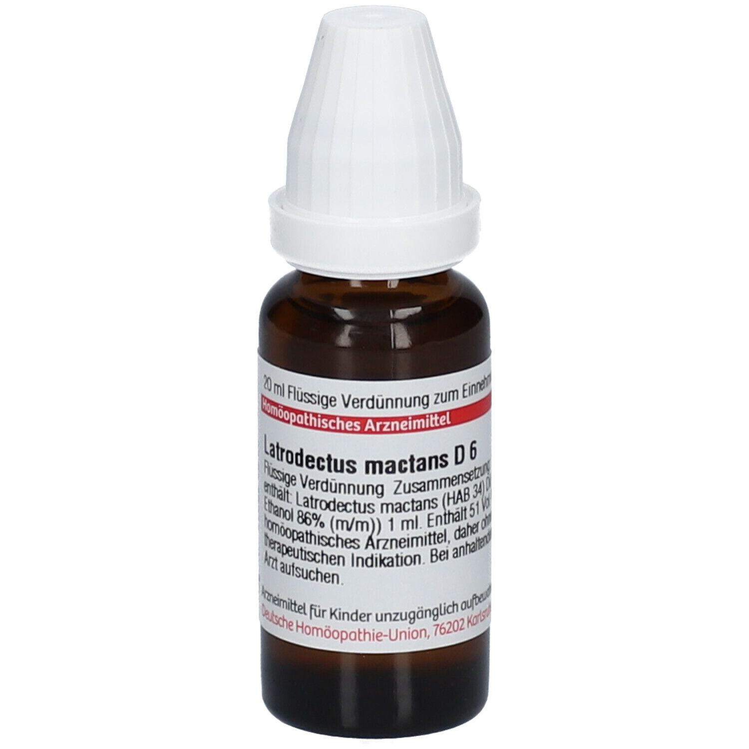 DHU Latrodectus Mactans D6