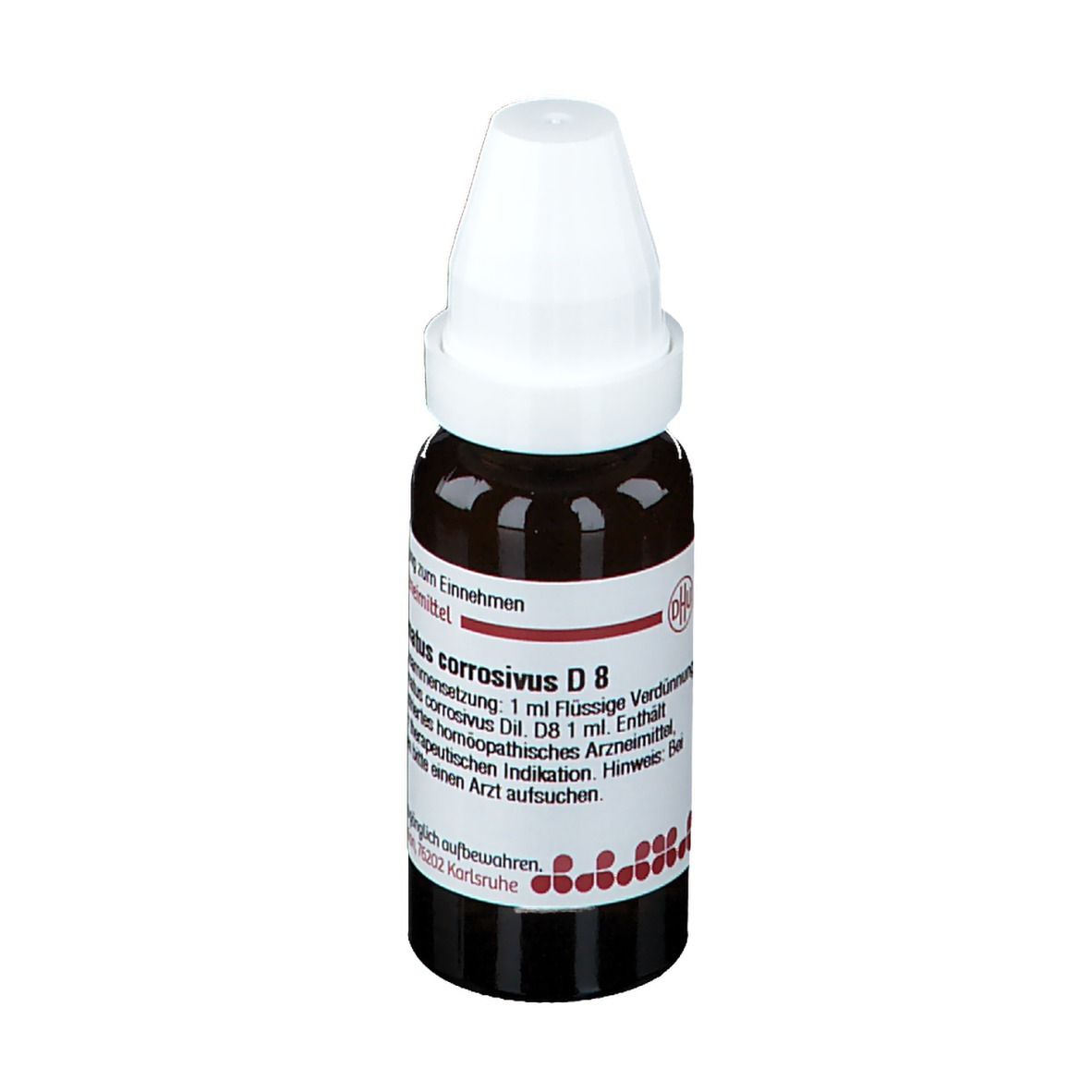 Mercurius Sublimatus corrosivus D 8 Dilution 20 ml