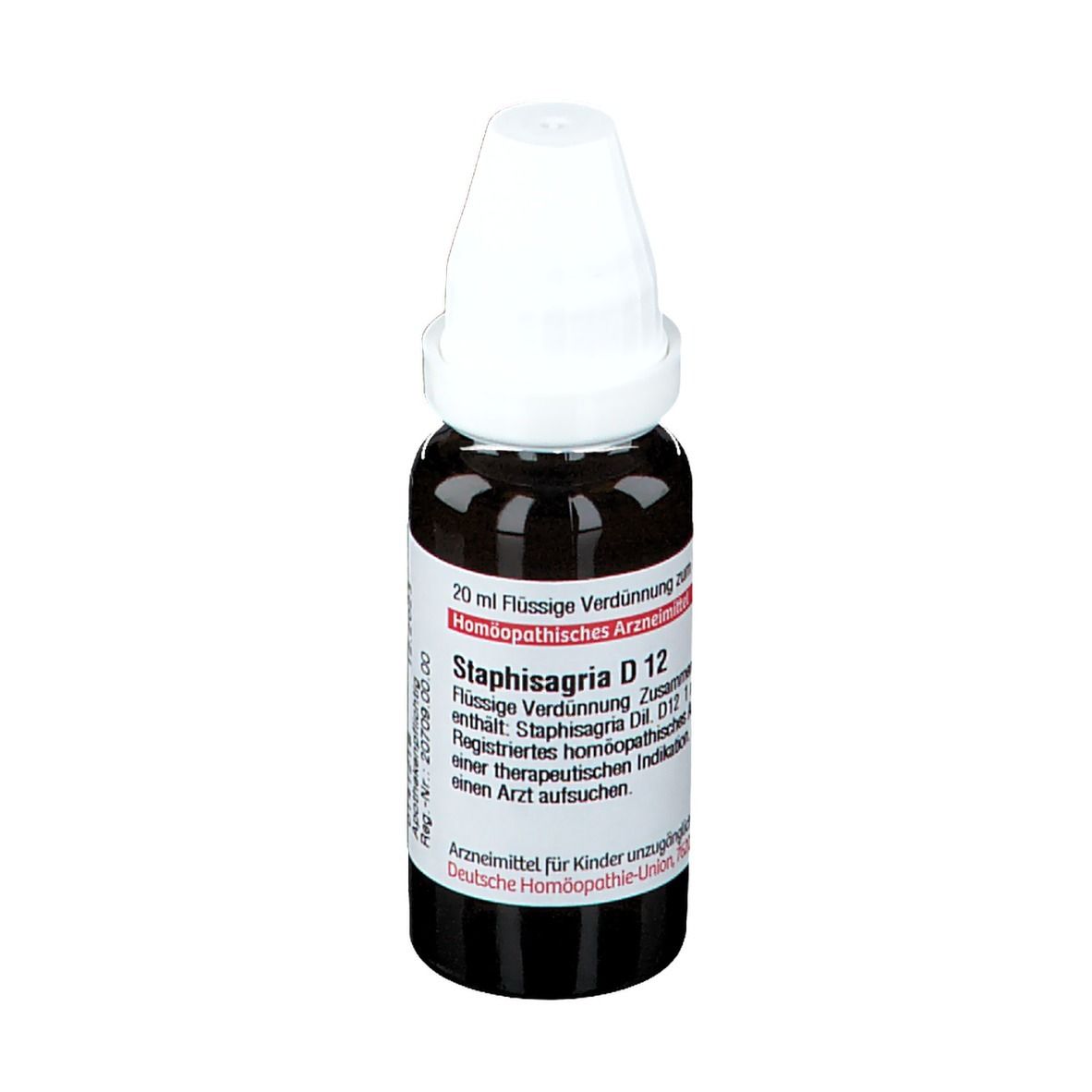 Staphisagria D 12 Dilution 20 ml