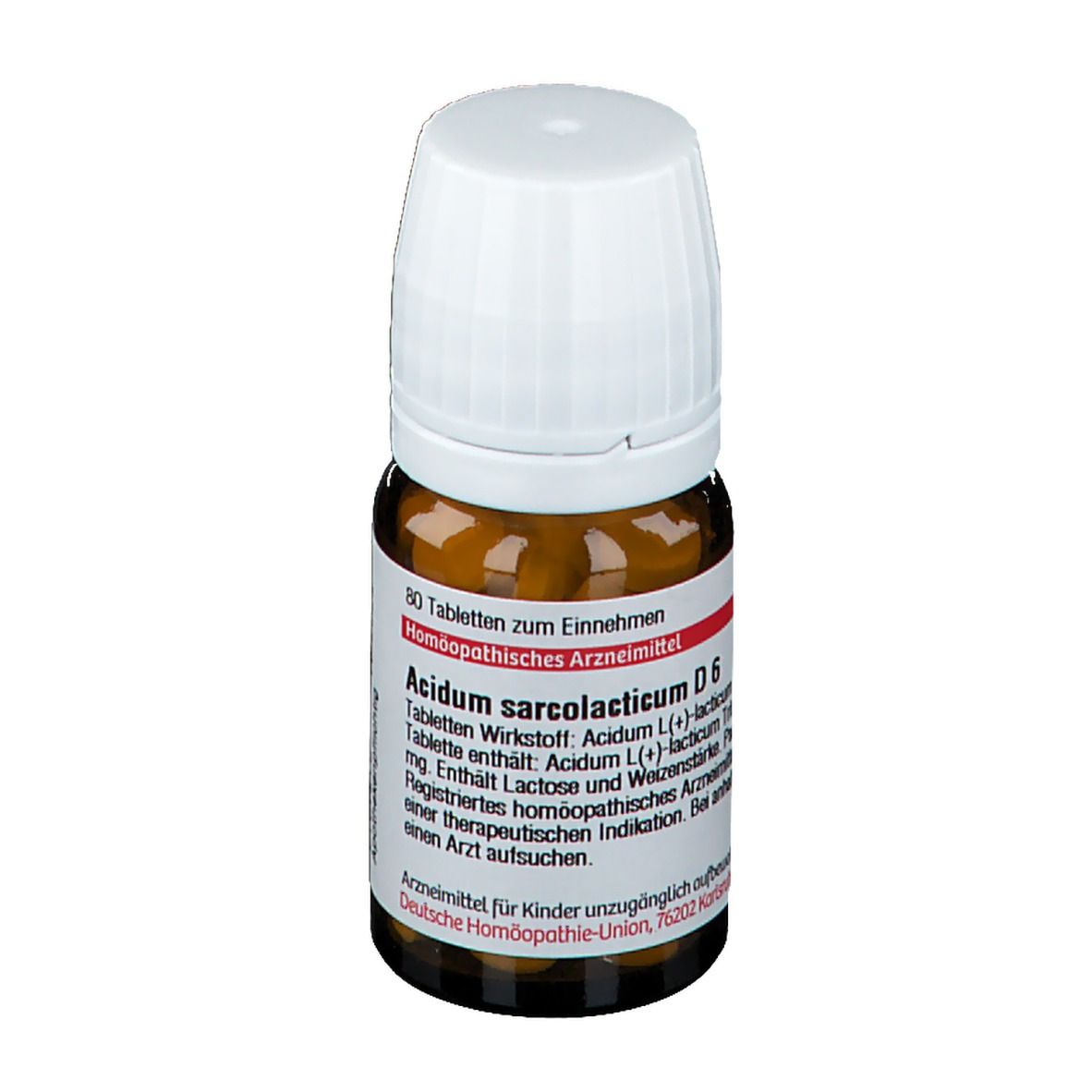 DHU Acidum Sarcolactic D6