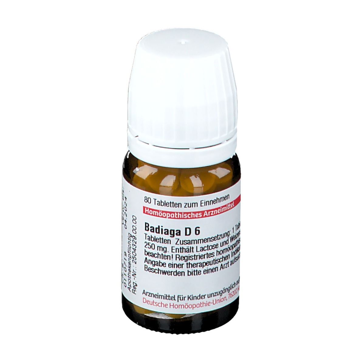 Badiaga D 6 Tabletten 80 St