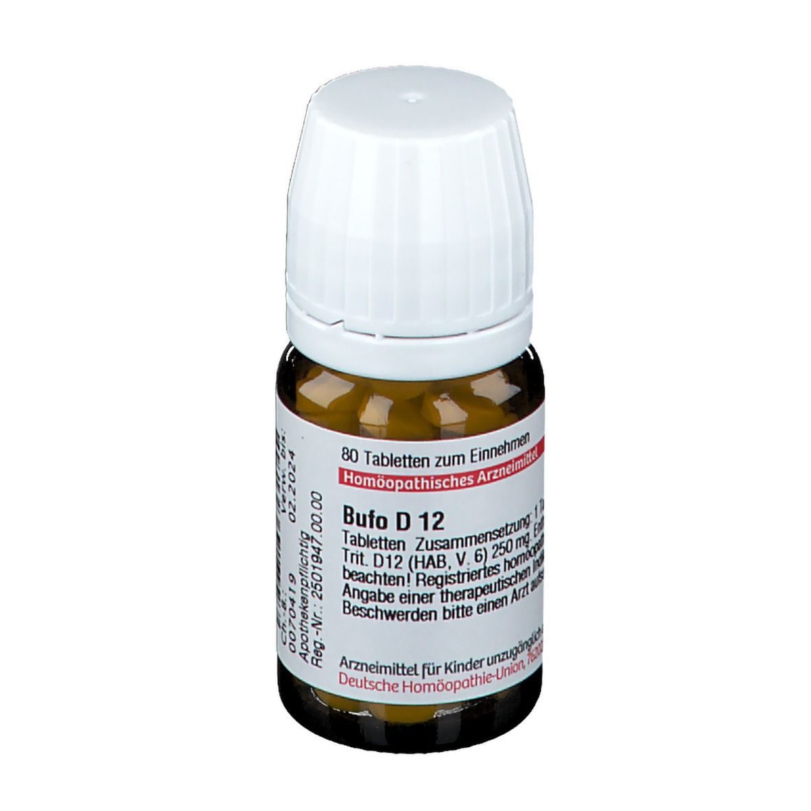 Bufo D 12 Tabletten 80 St