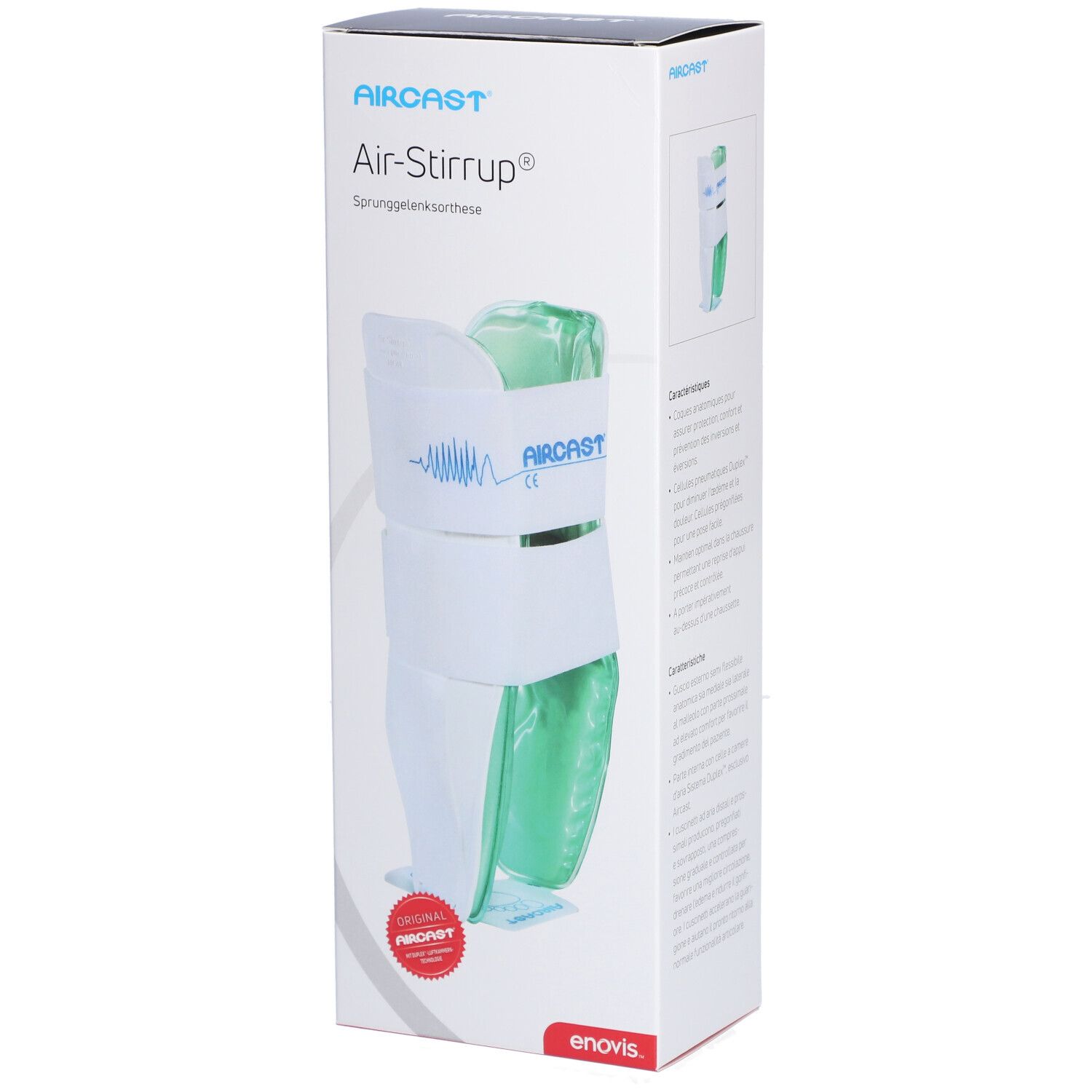 Aircast Air Stirrup Sprunggel.Orth.links Gr.L 1 St Bandage(s)