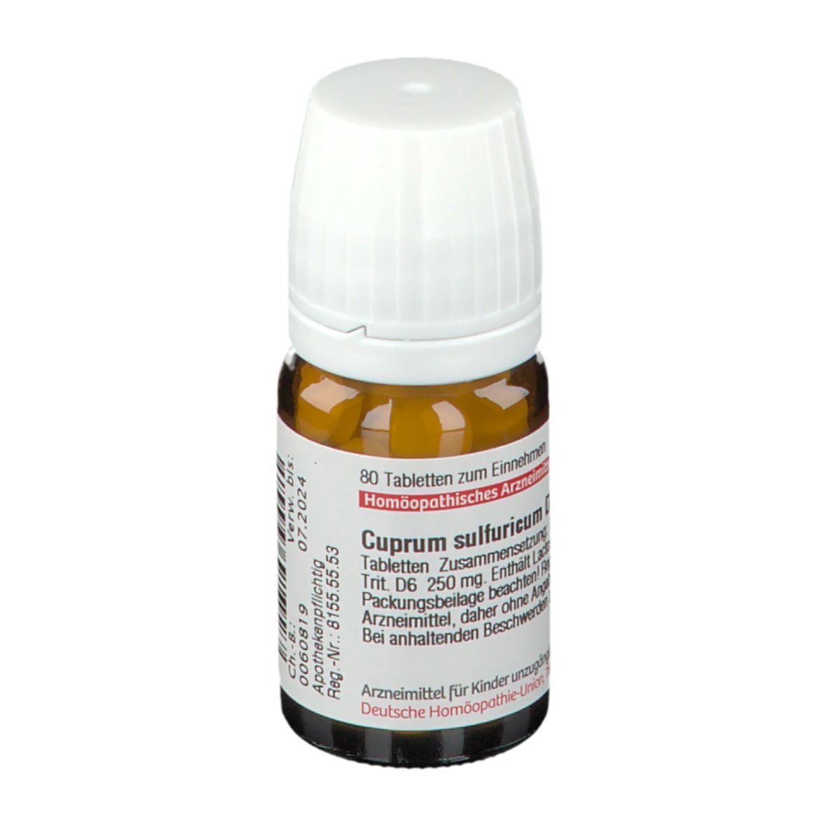 DHU Cuprum Sulfuricum D6