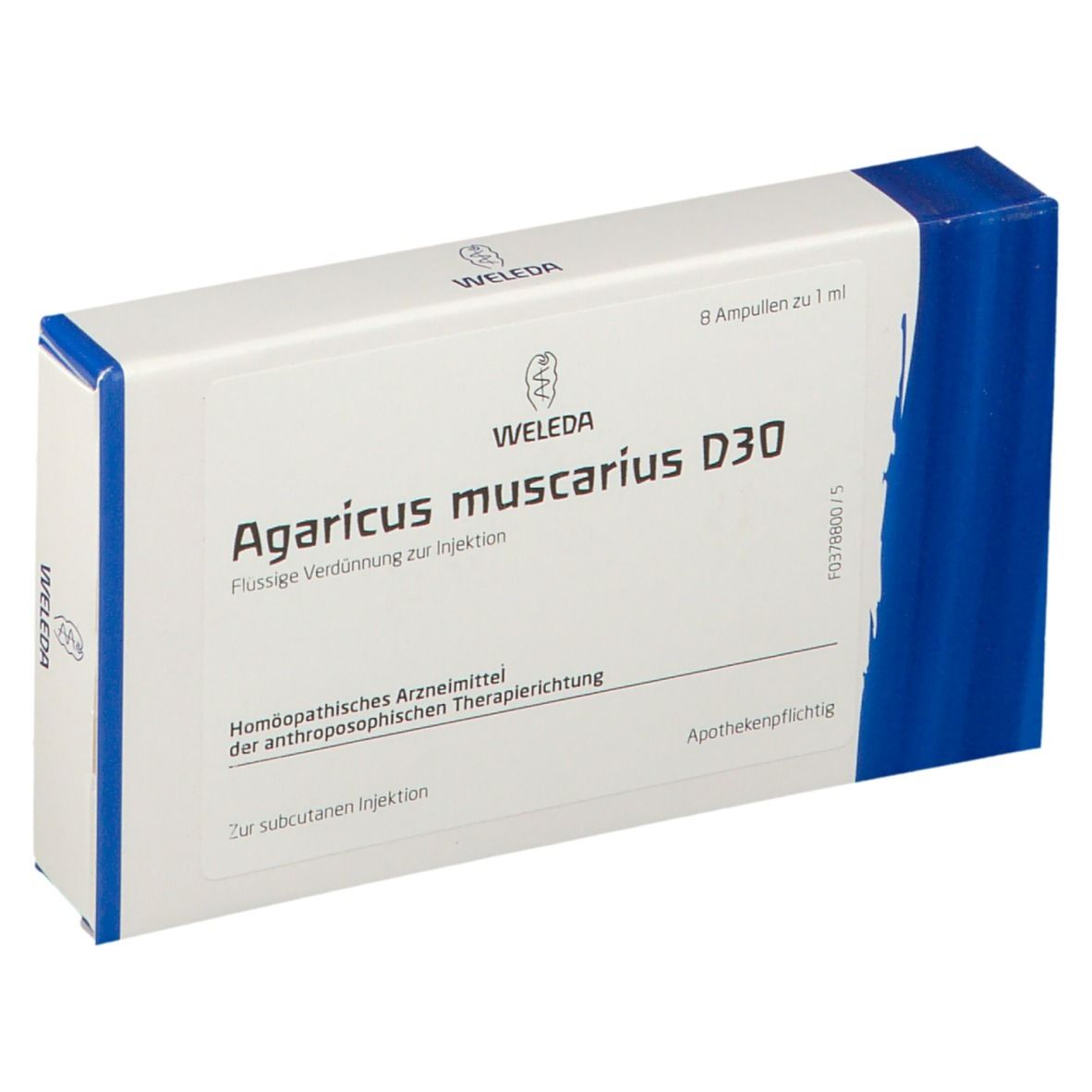 Agaricus Muscarius D30 Ampullen