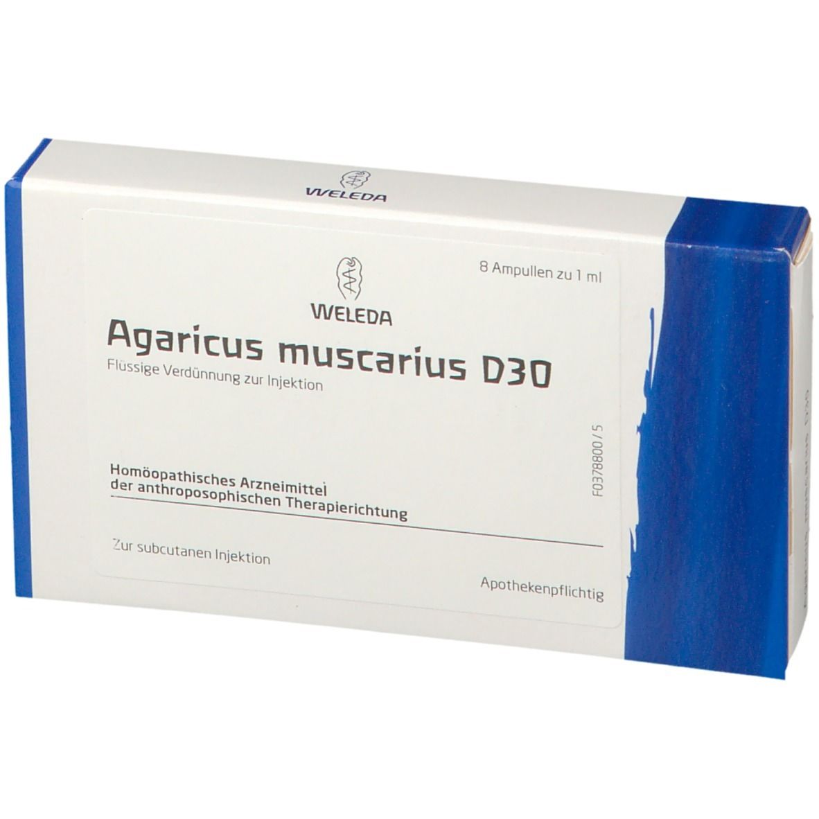 Agaricus Muscarius D30 Ampullen