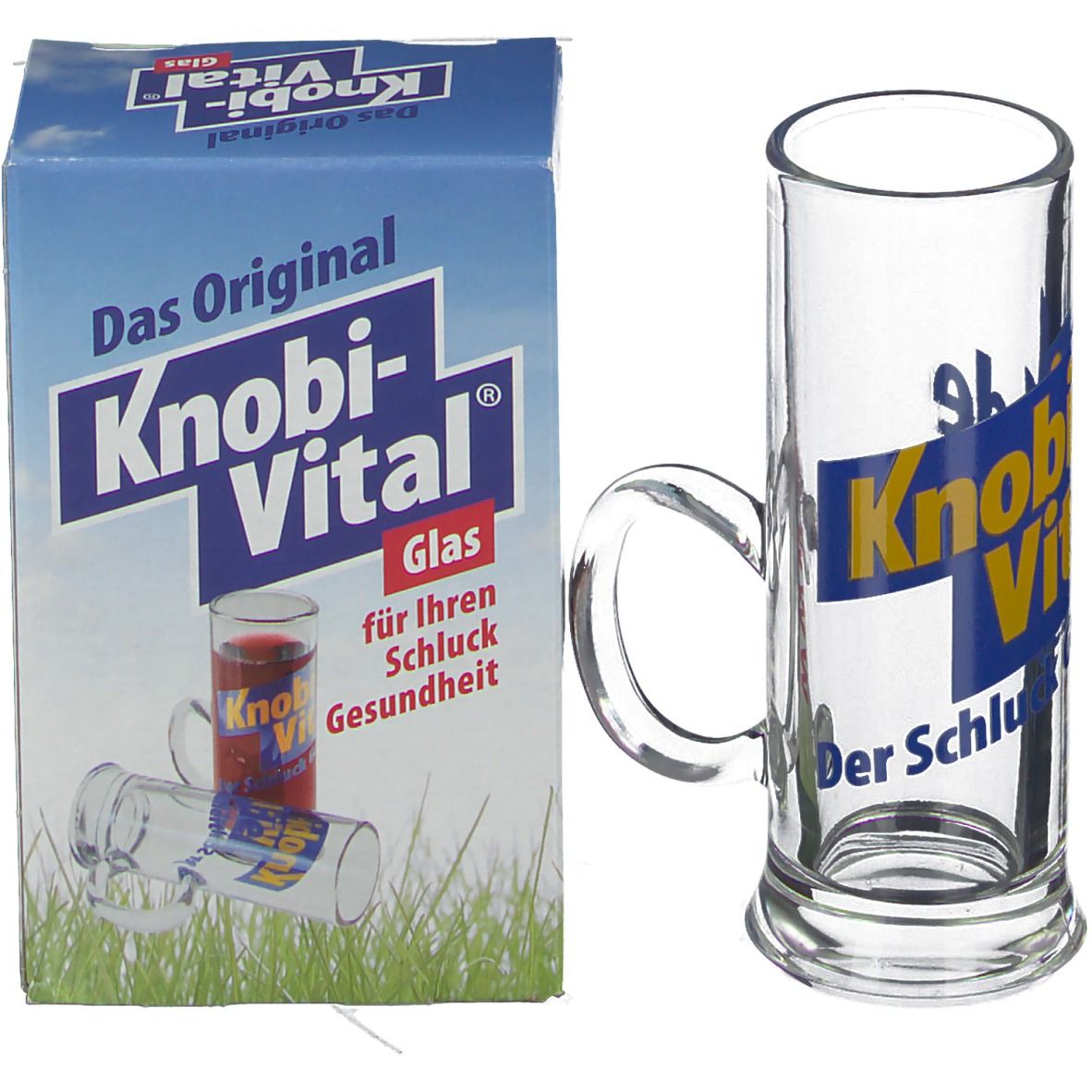 KnobiVital Glas 5cl Messbecher