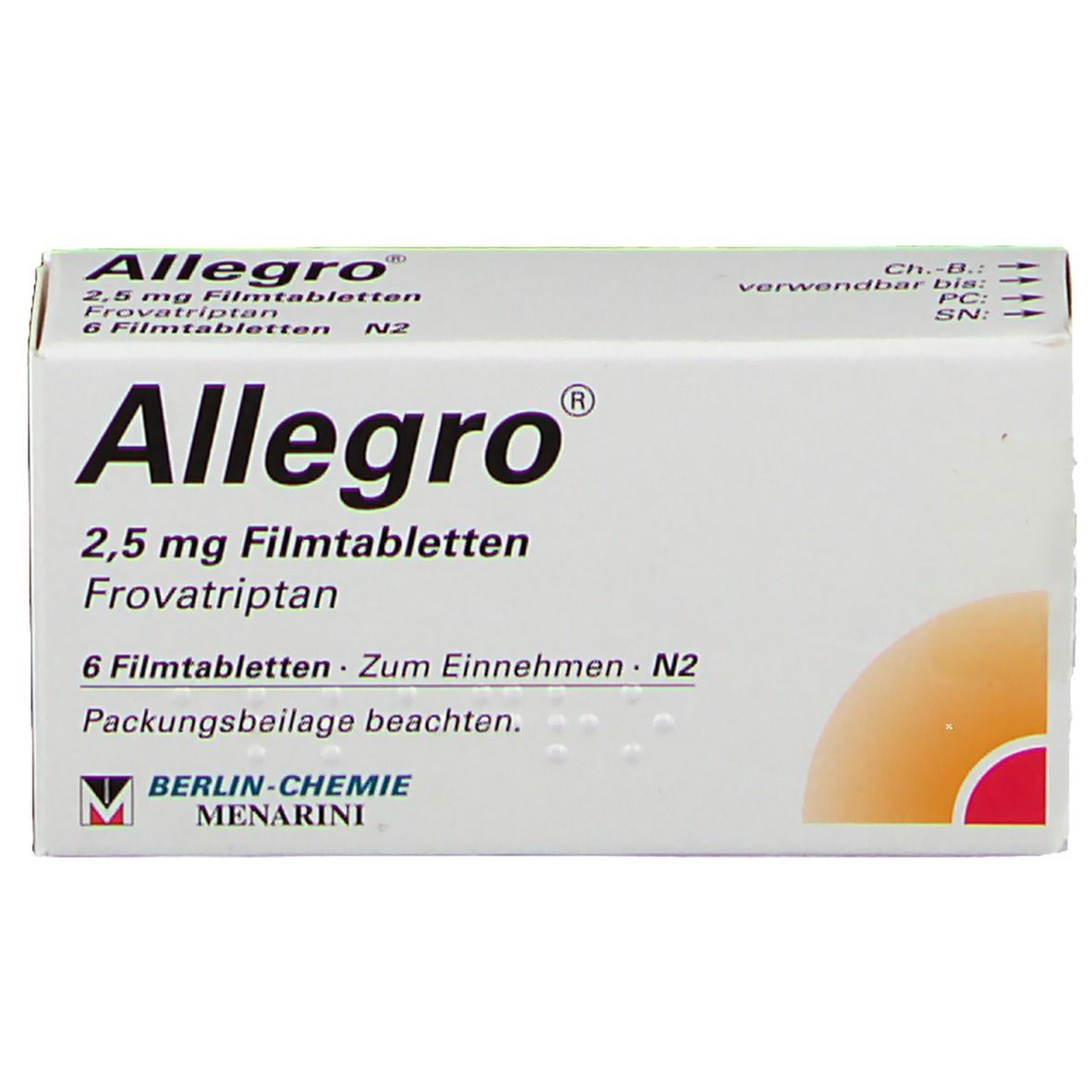 Allegro® 2,5 mg