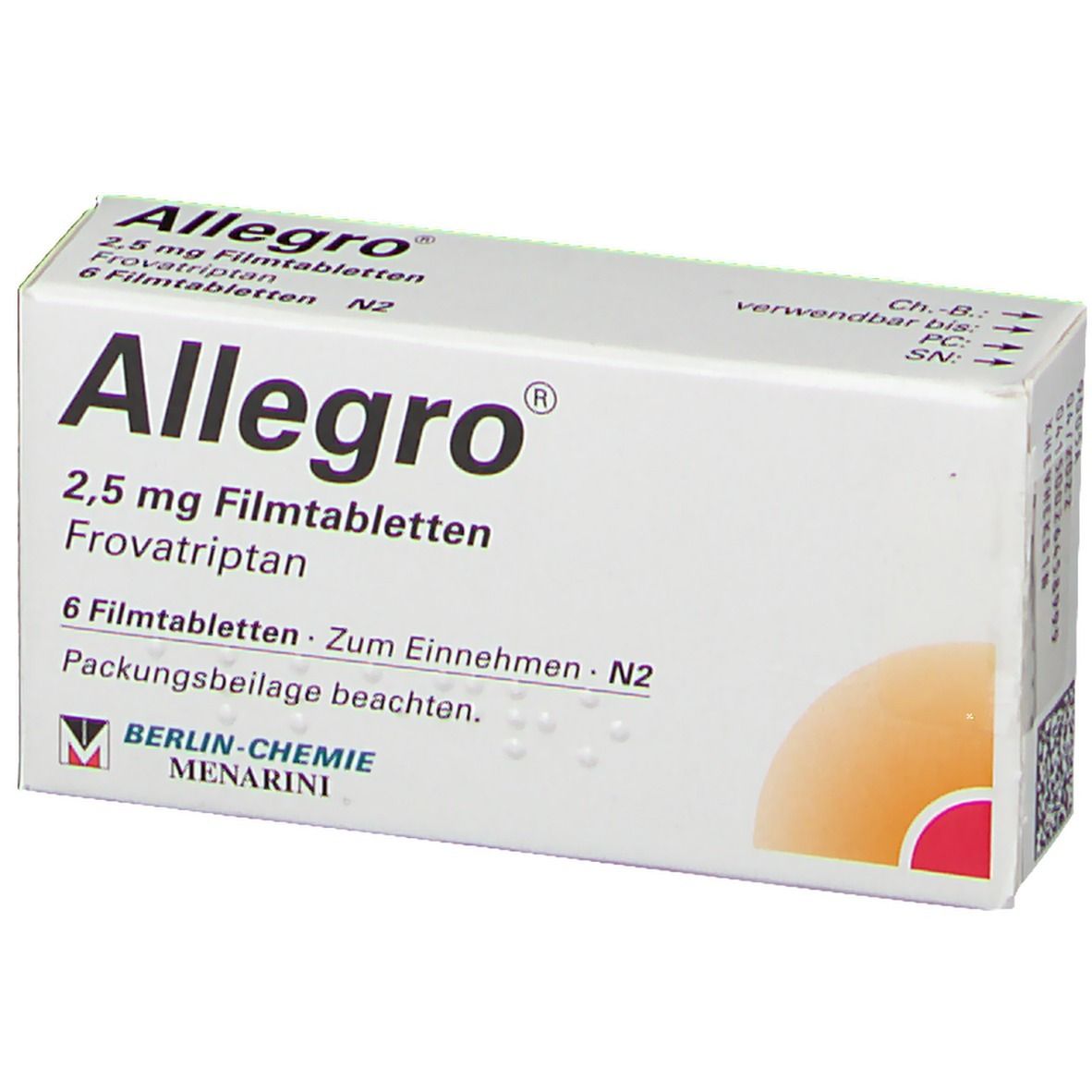 Allegro® 2,5 mg