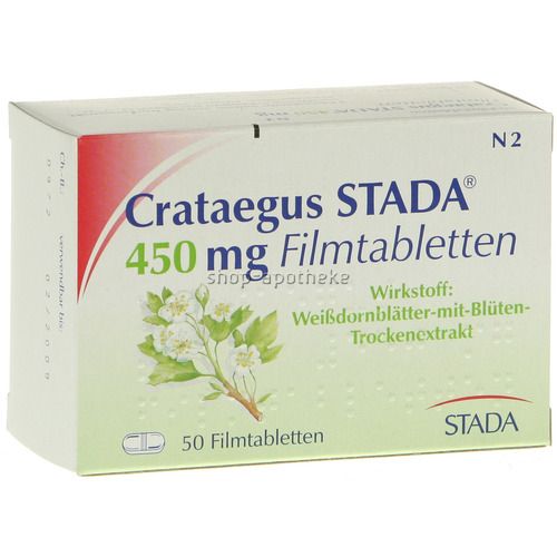 Crataegus Stada 450 mg Filmtabl.
