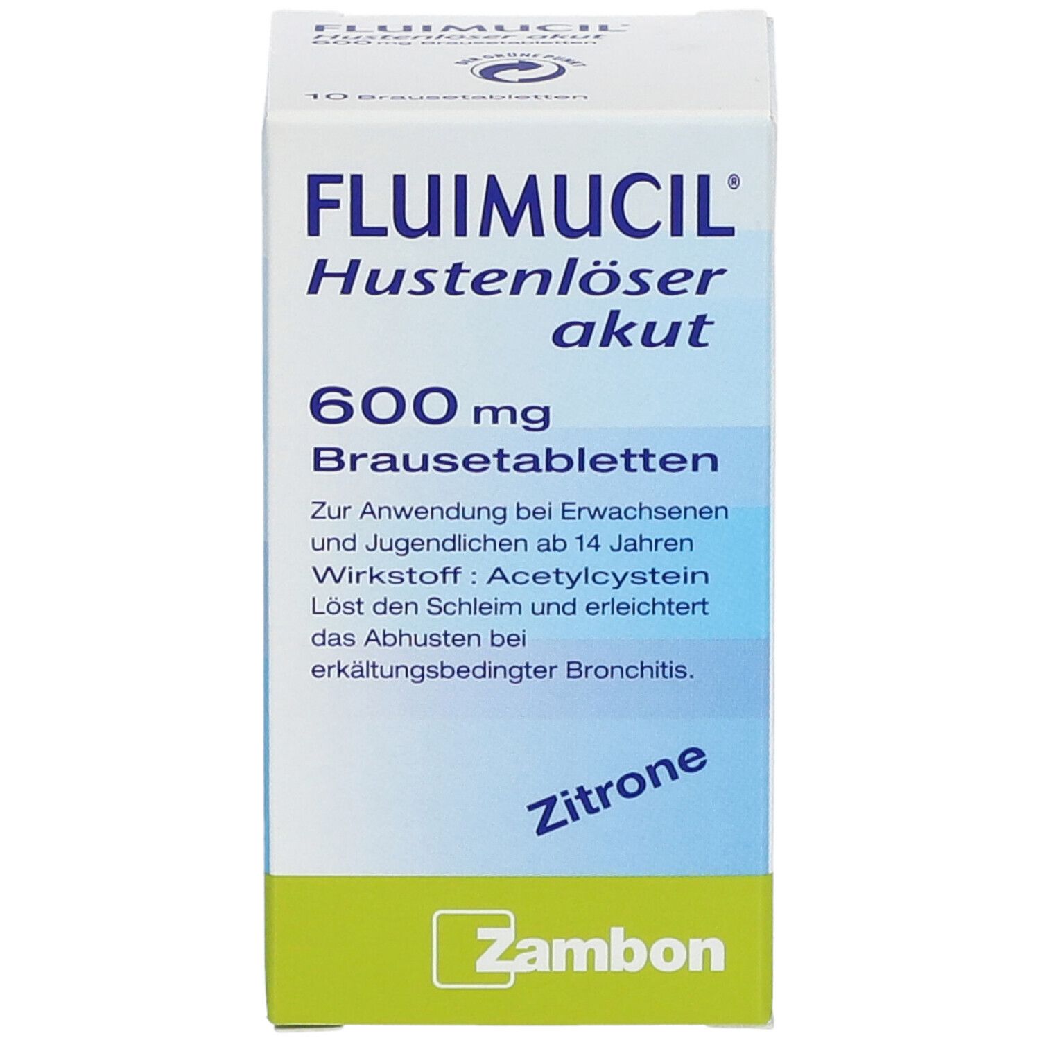 FLUIMUCIL® Hustenlöser akut 600 Brausetabletten