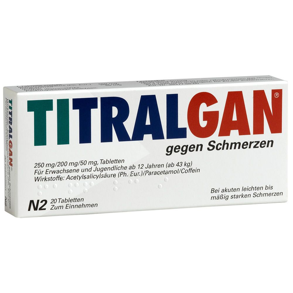 TITRALGAN® gegen Schmerzen