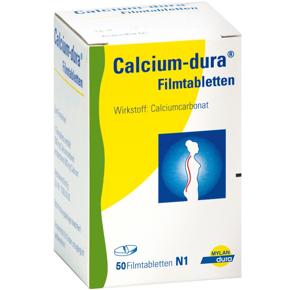 Calcium-dura® Vit D3 600 mg / 400 I.e. Filmtabletten