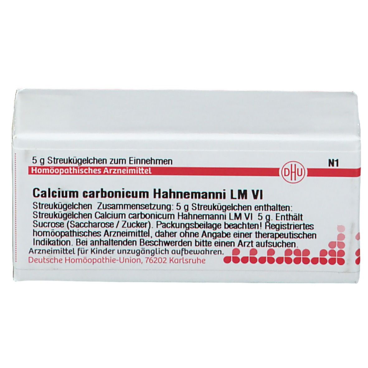 DHU Calcium Carbonicum Hahnemanni LM VI