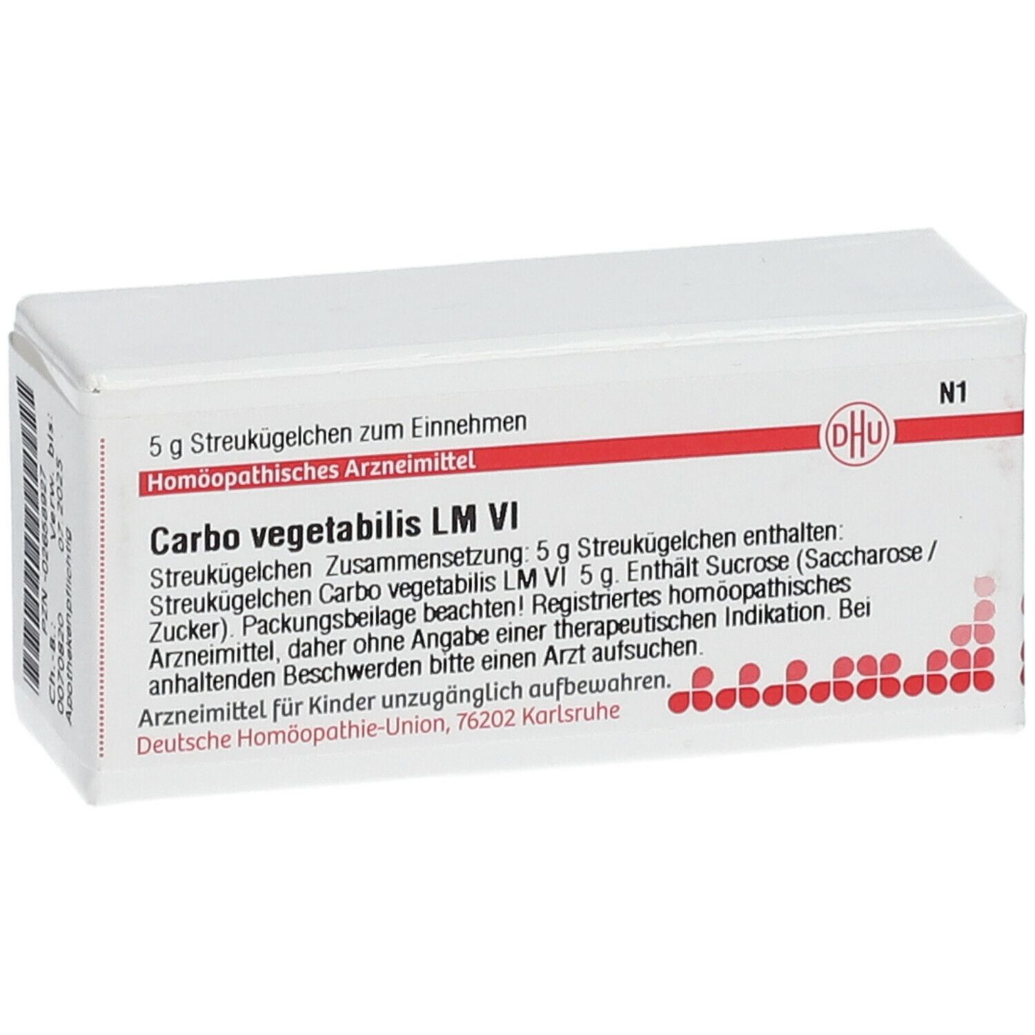 DHU Carbo Vegetabilis LM VI