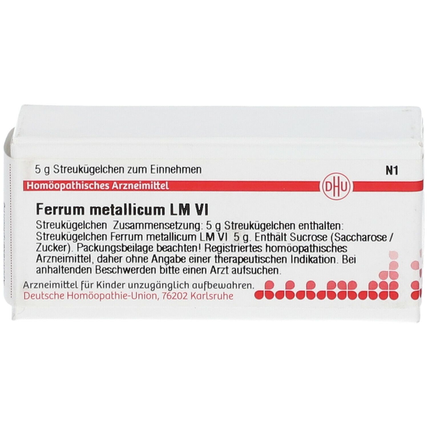 DHU Ferrum Metallicum LM VI