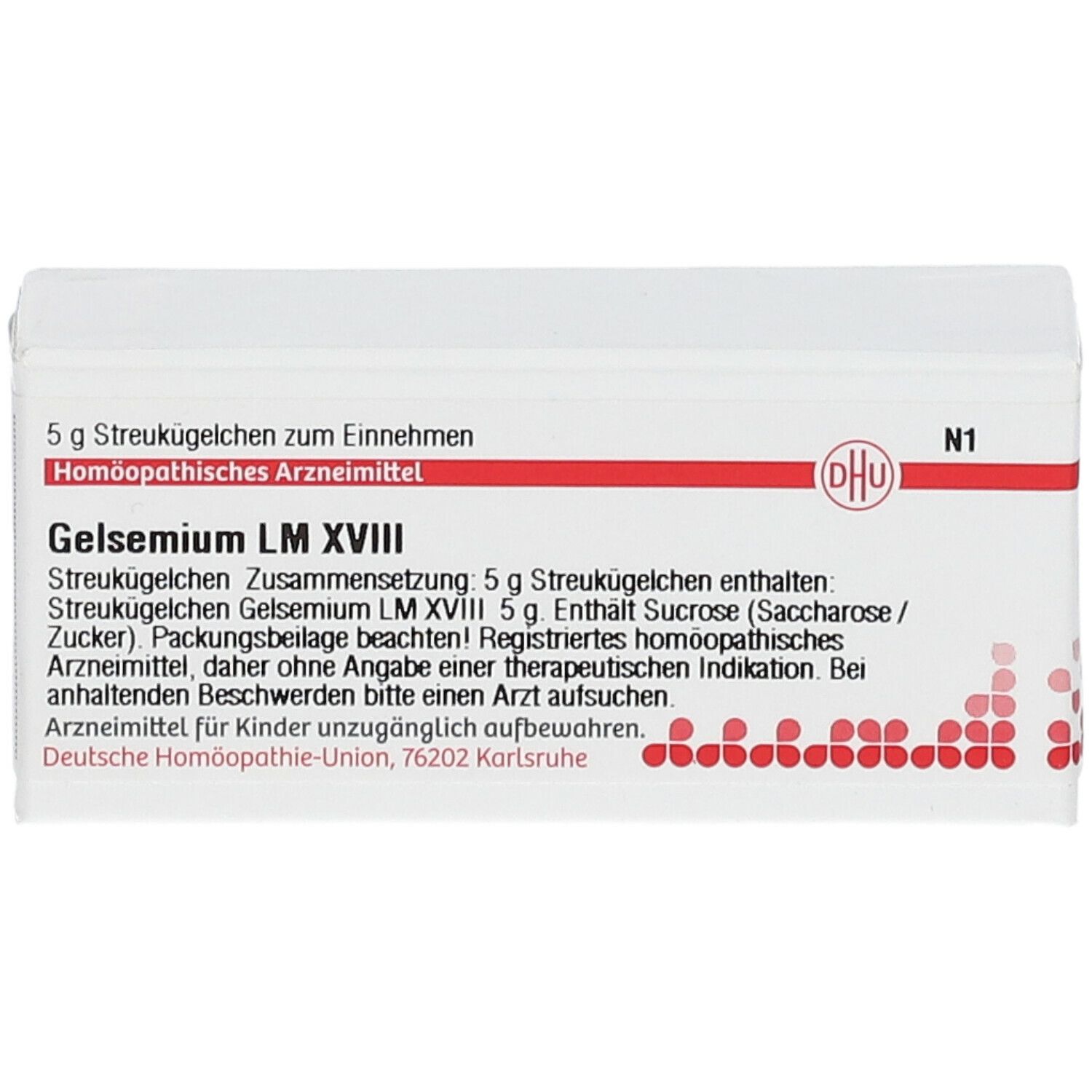 DHU Gelsemium LM XVIII
