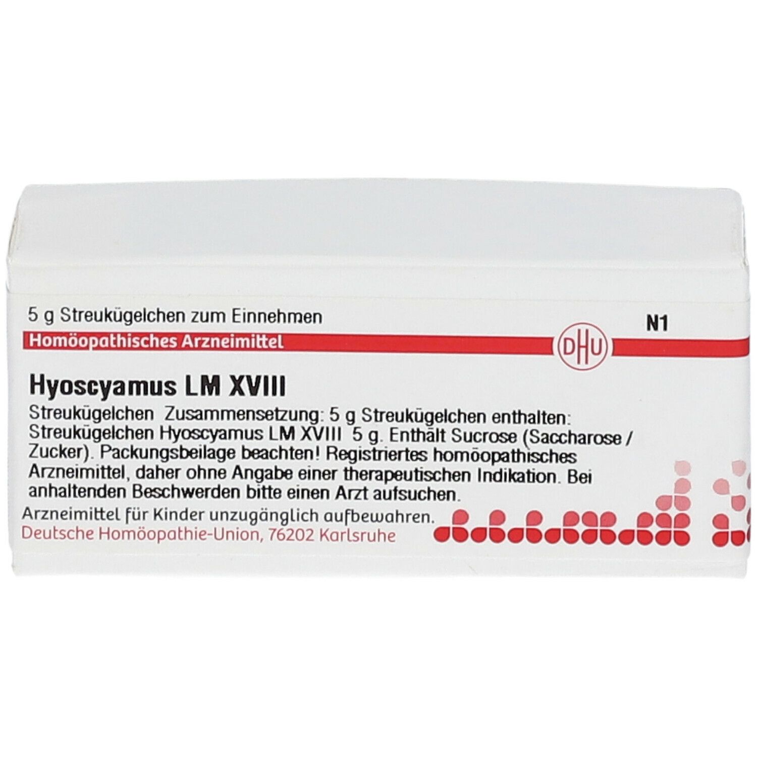 DHU Hyoscyamus LM XVIII