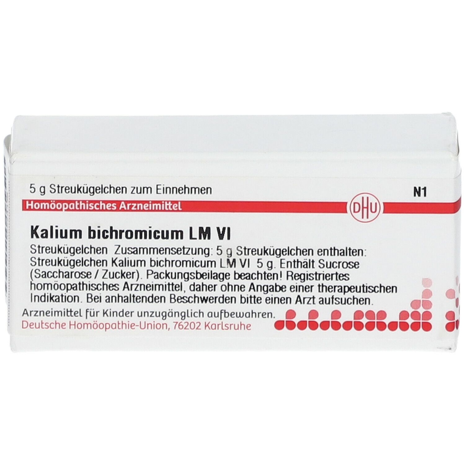 DHU Kalium Biochromicum LM VI