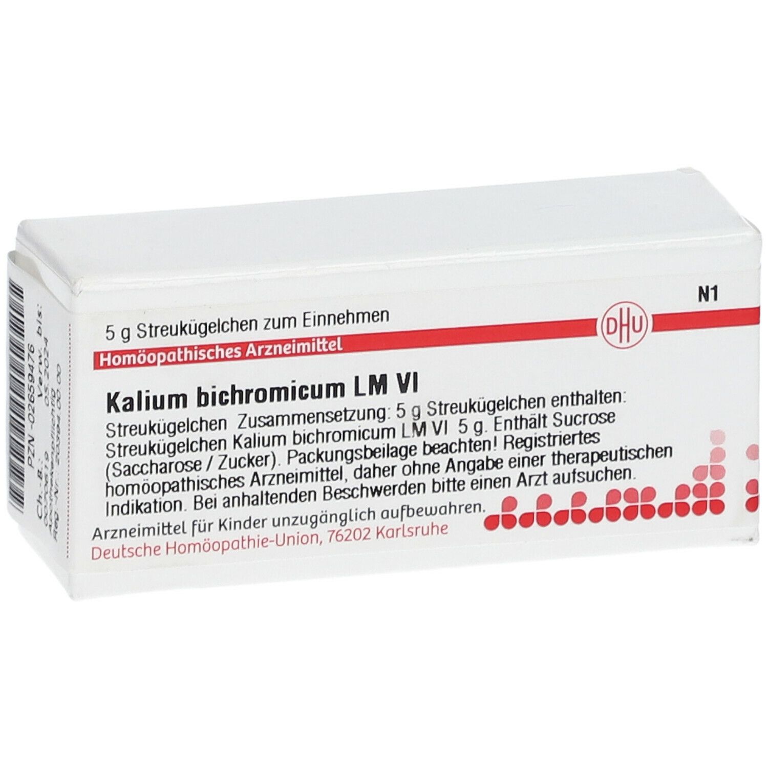DHU Kalium Biochromicum LM VI
