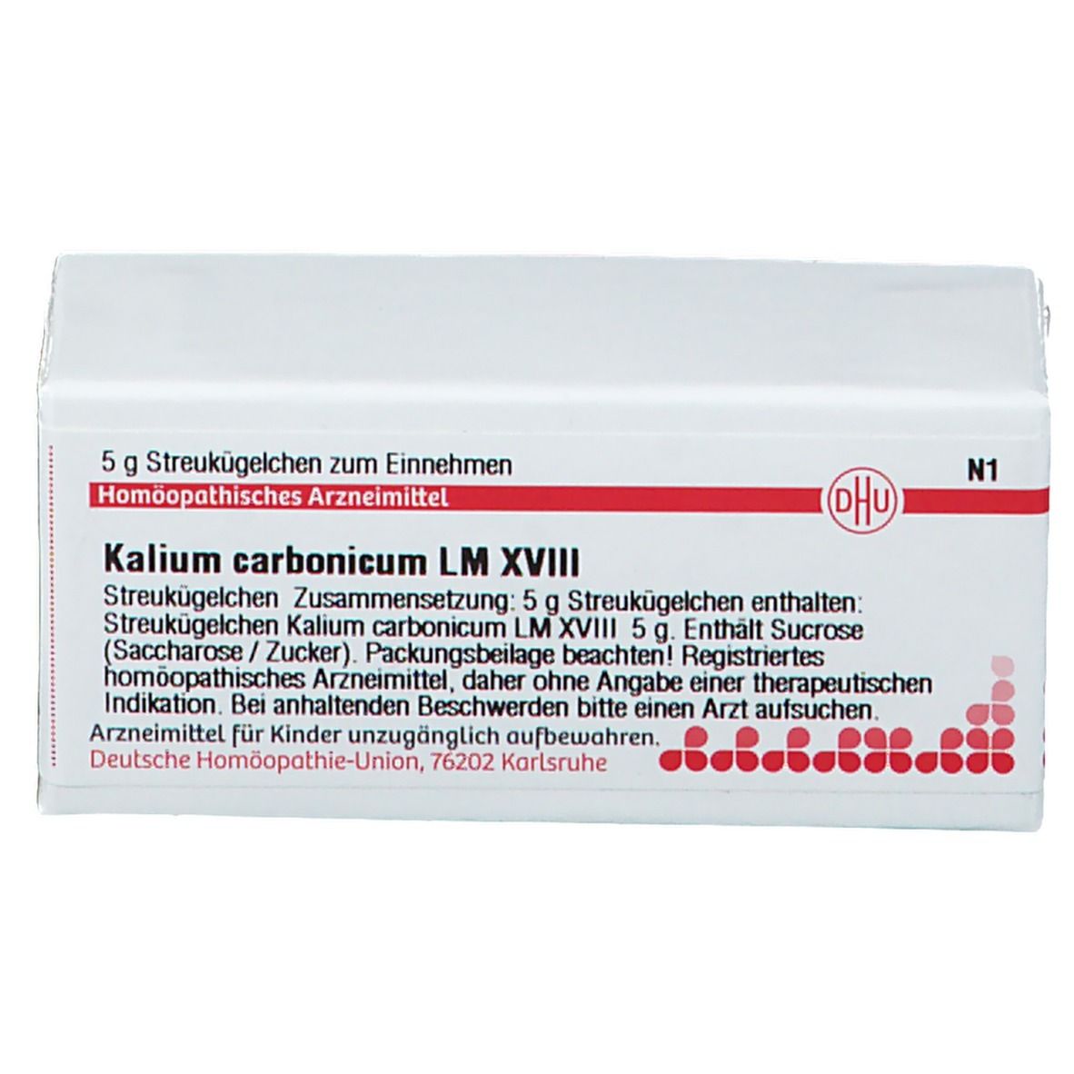 DHU Kalium Carbonicum LM XVIII