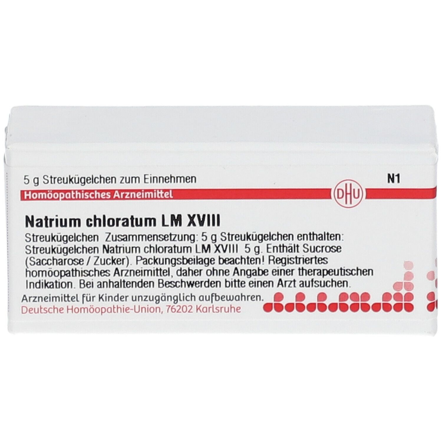 DHU Natrium Chloratum LM XVIII