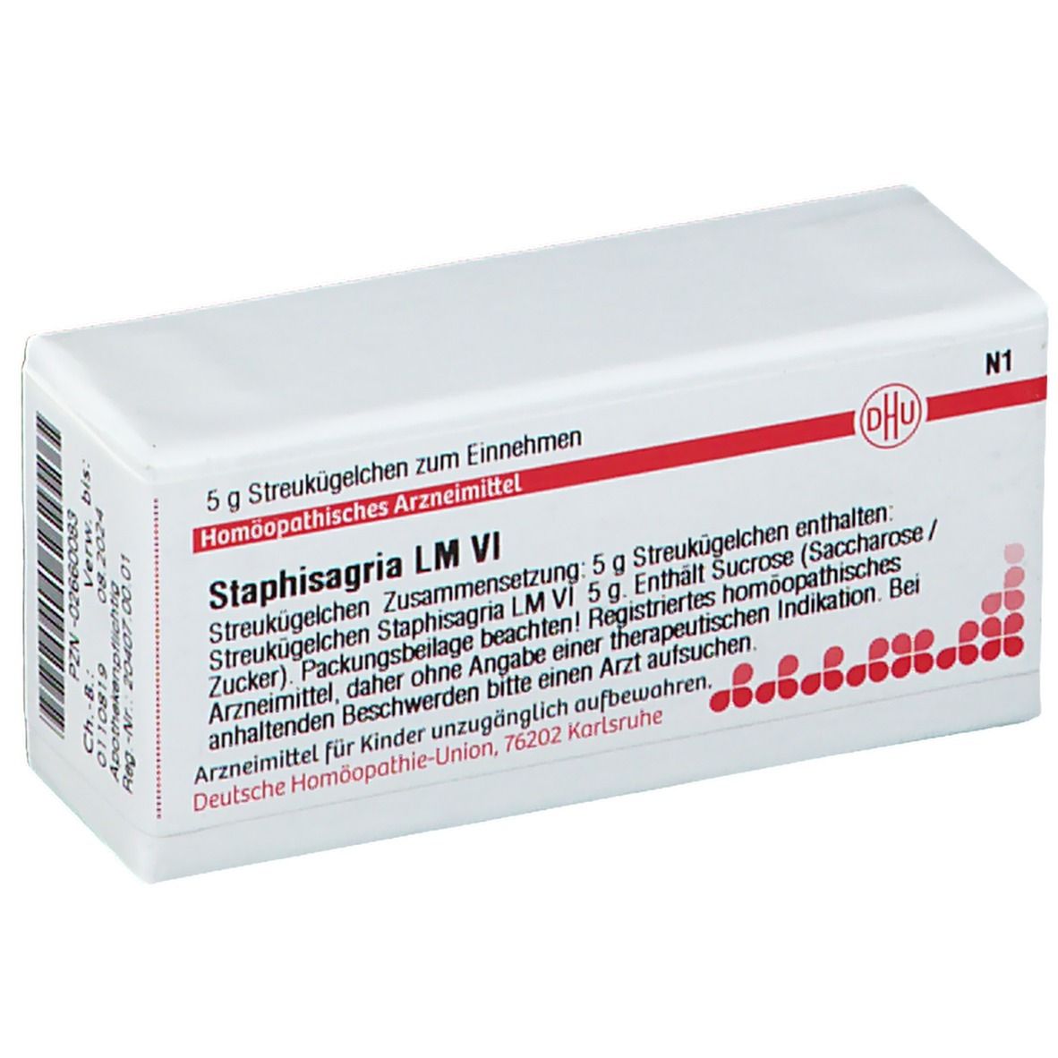 Staphisagria LM VI Globuli 5 g